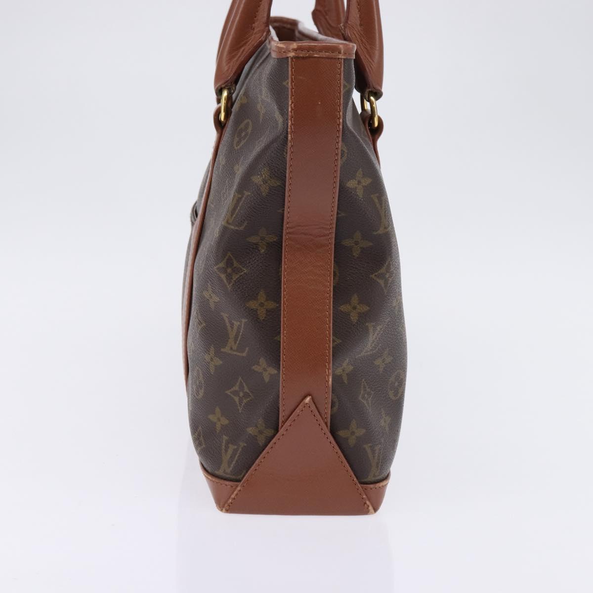 LOUIS VUITTON Monogram Sac Weekend PM Hand Bag M42425 LV Auth 142814