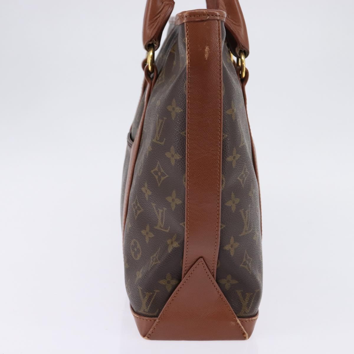 LOUIS VUITTON Monogram Sac Weekend PM Hand Bag M42425 LV Auth 142814