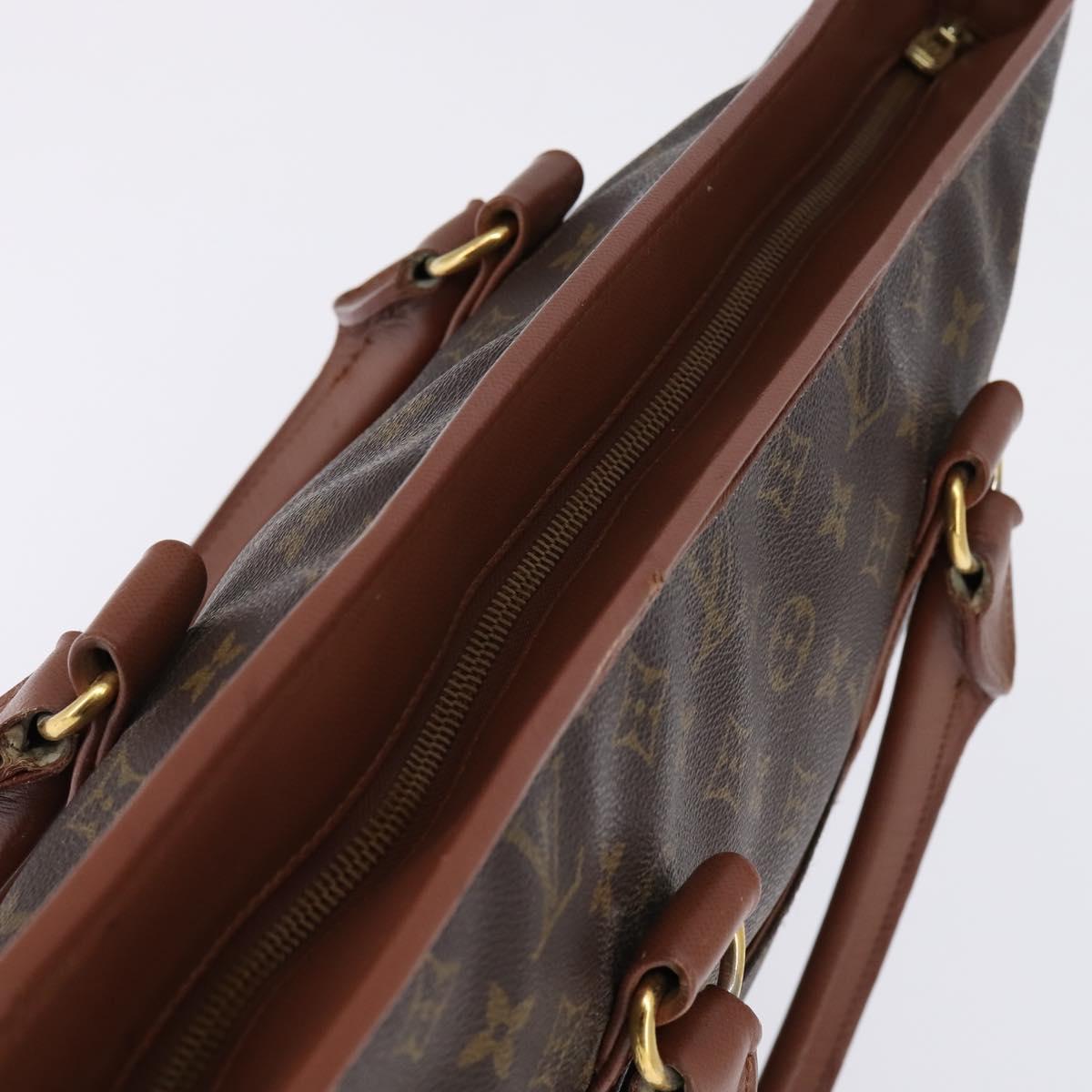 LOUIS VUITTON Monogram Sac Weekend PM Hand Bag M42425 LV Auth 142814