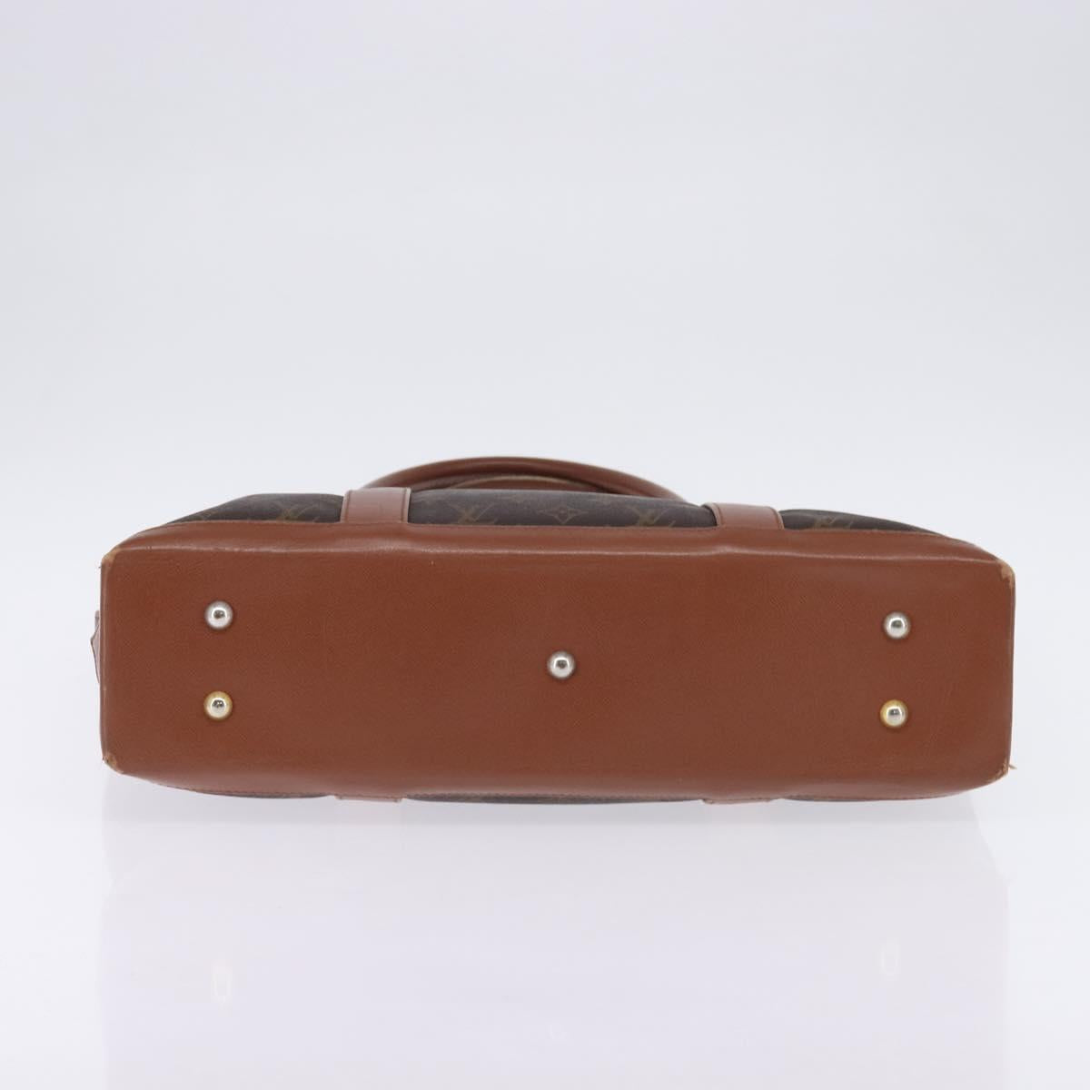 LOUIS VUITTON Monogram Sac Weekend PM Hand Bag M42425 LV Auth 142814