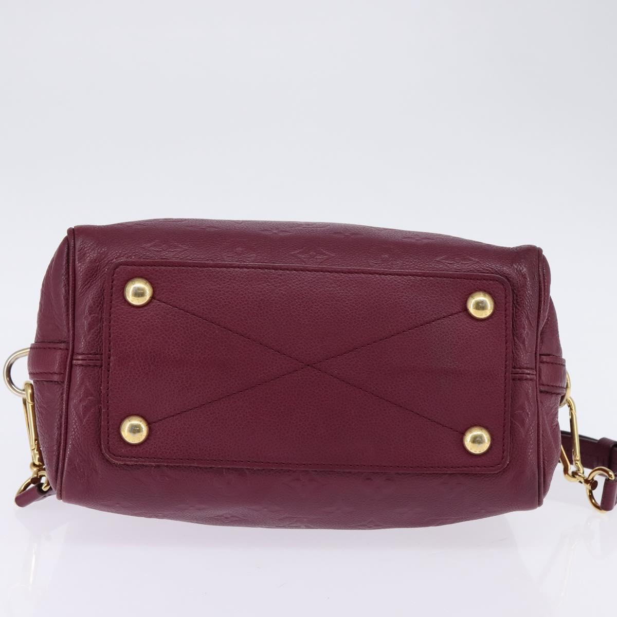 LOUIS VUITTON Empreinte Speedy Bandouliere 25 Bag 2way Oroll M40764 Auth 142817