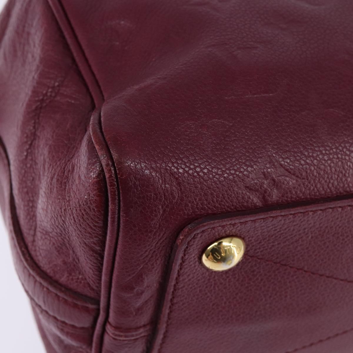 LOUIS VUITTON Empreinte Speedy Bandouliere 25 Bag 2way Oroll M40764 Auth 142817