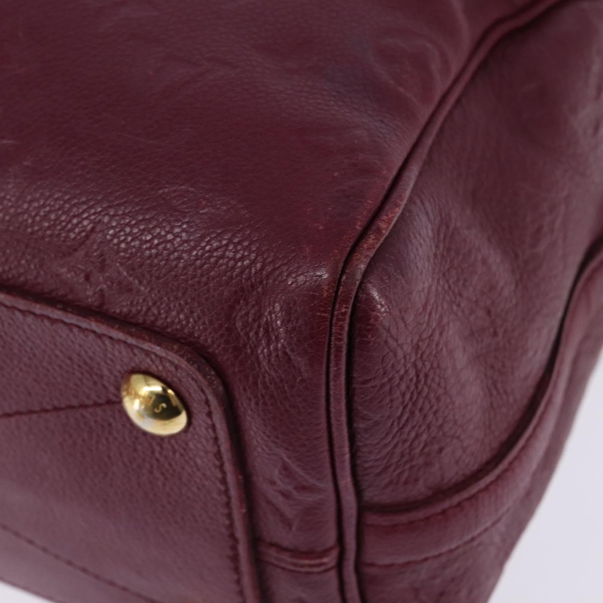 LOUIS VUITTON Empreinte Speedy Bandouliere 25 Bag 2way Oroll M40764 Auth 142817