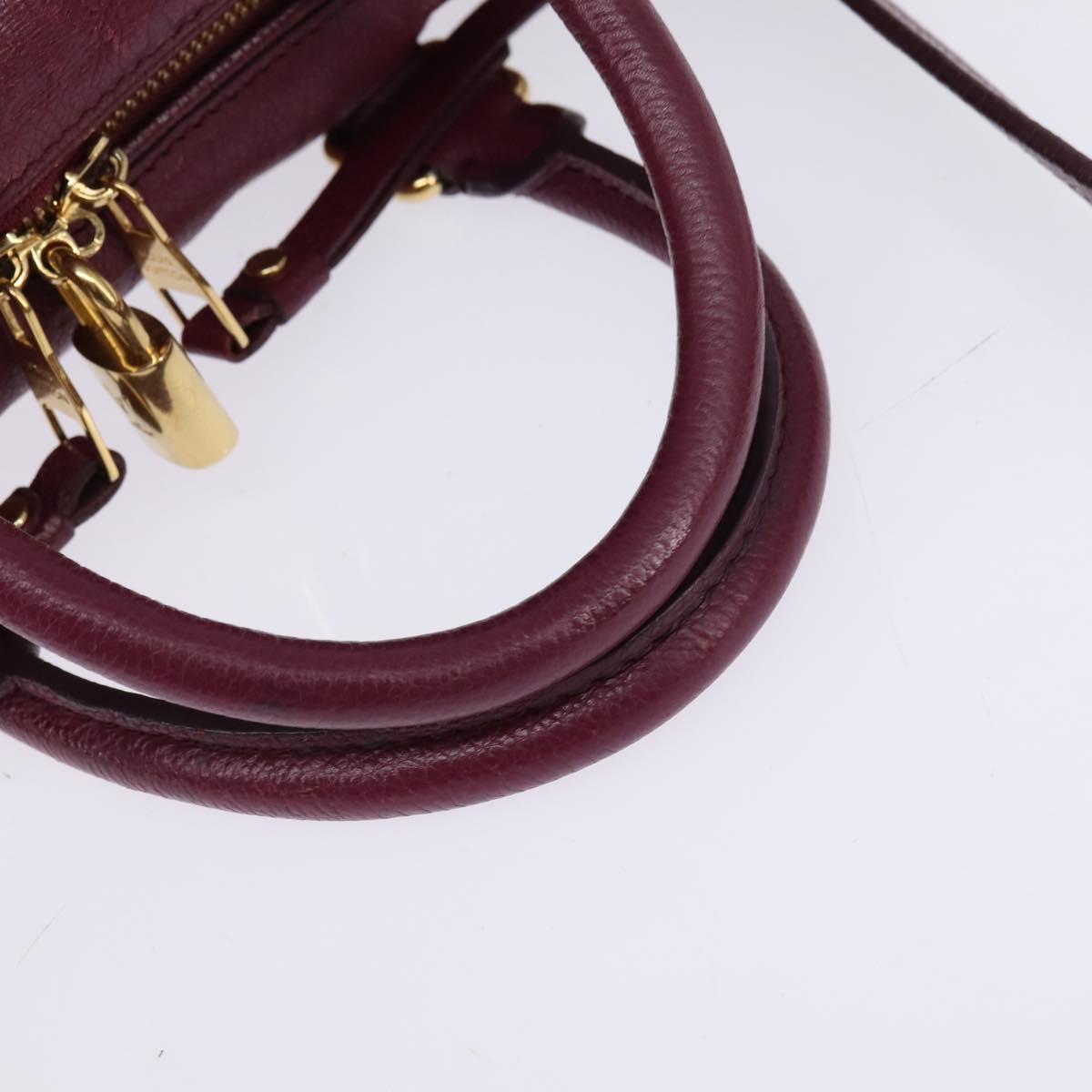LOUIS VUITTON Empreinte Speedy Bandouliere 25 Bag 2way Oroll M40764 Auth 142817
