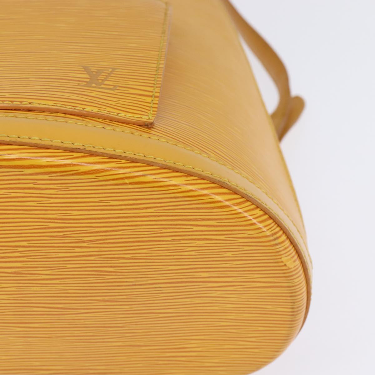 LOUIS VUITTON Epi Gobelins Backpack Yellow M52299 LV Auth 142855