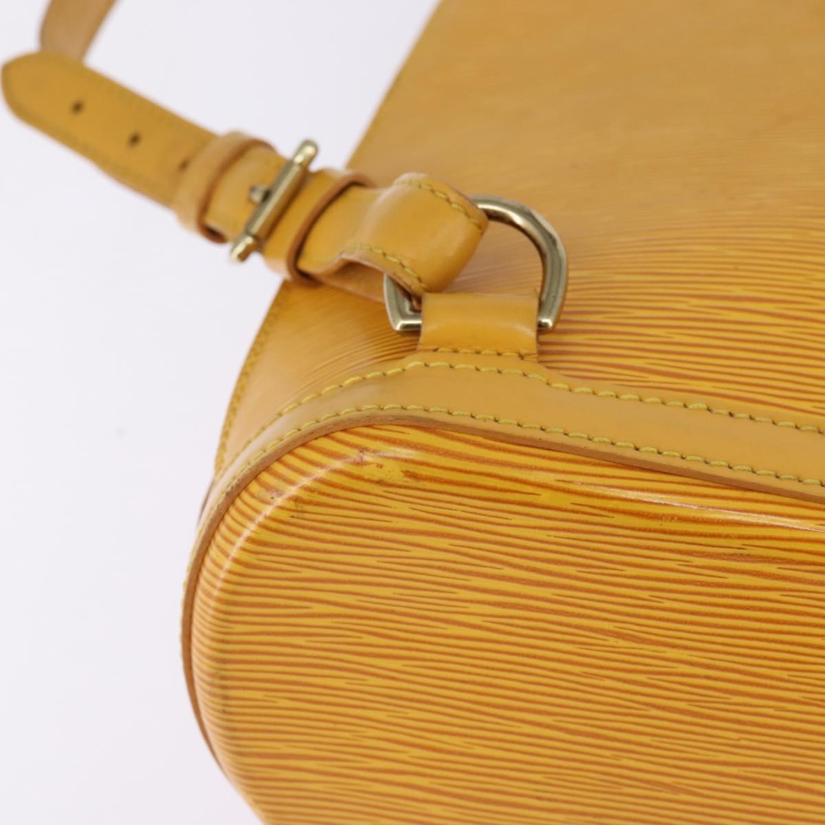 LOUIS VUITTON Epi Gobelins Backpack Yellow M52299 LV Auth 142855