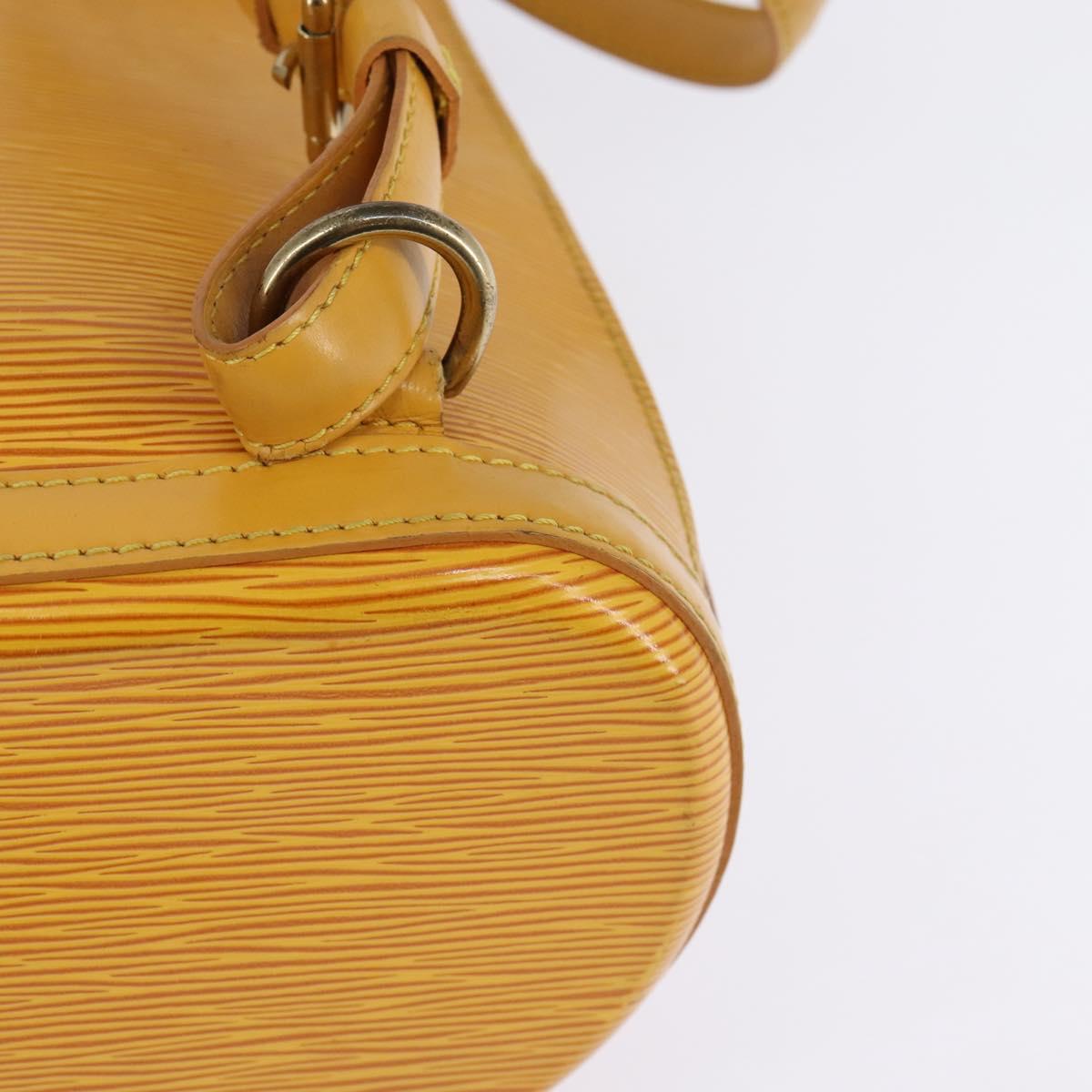 LOUIS VUITTON Epi Gobelins Backpack Yellow M52299 LV Auth 142855