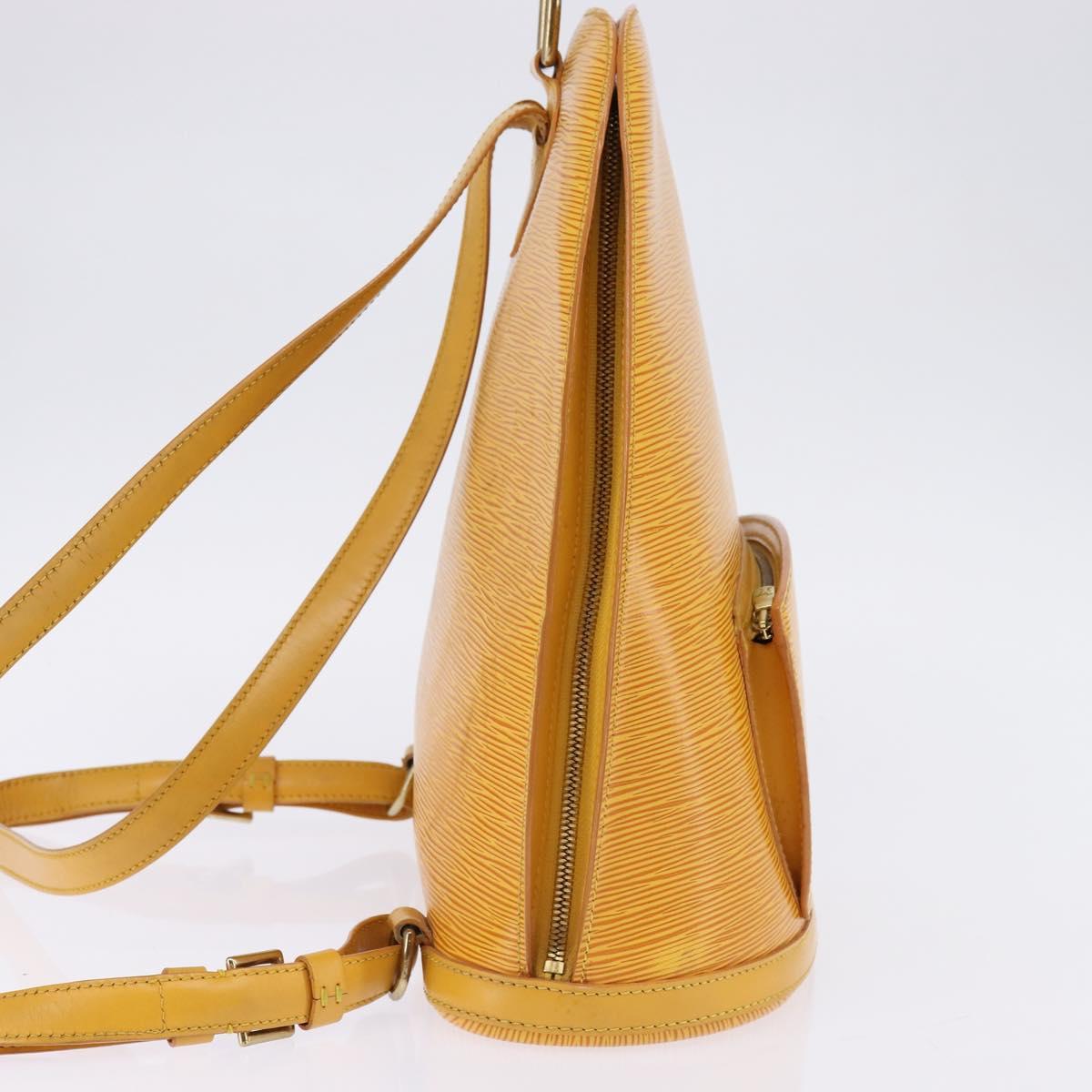 LOUIS VUITTON Epi Gobelins Backpack Yellow M52299 LV Auth 142855