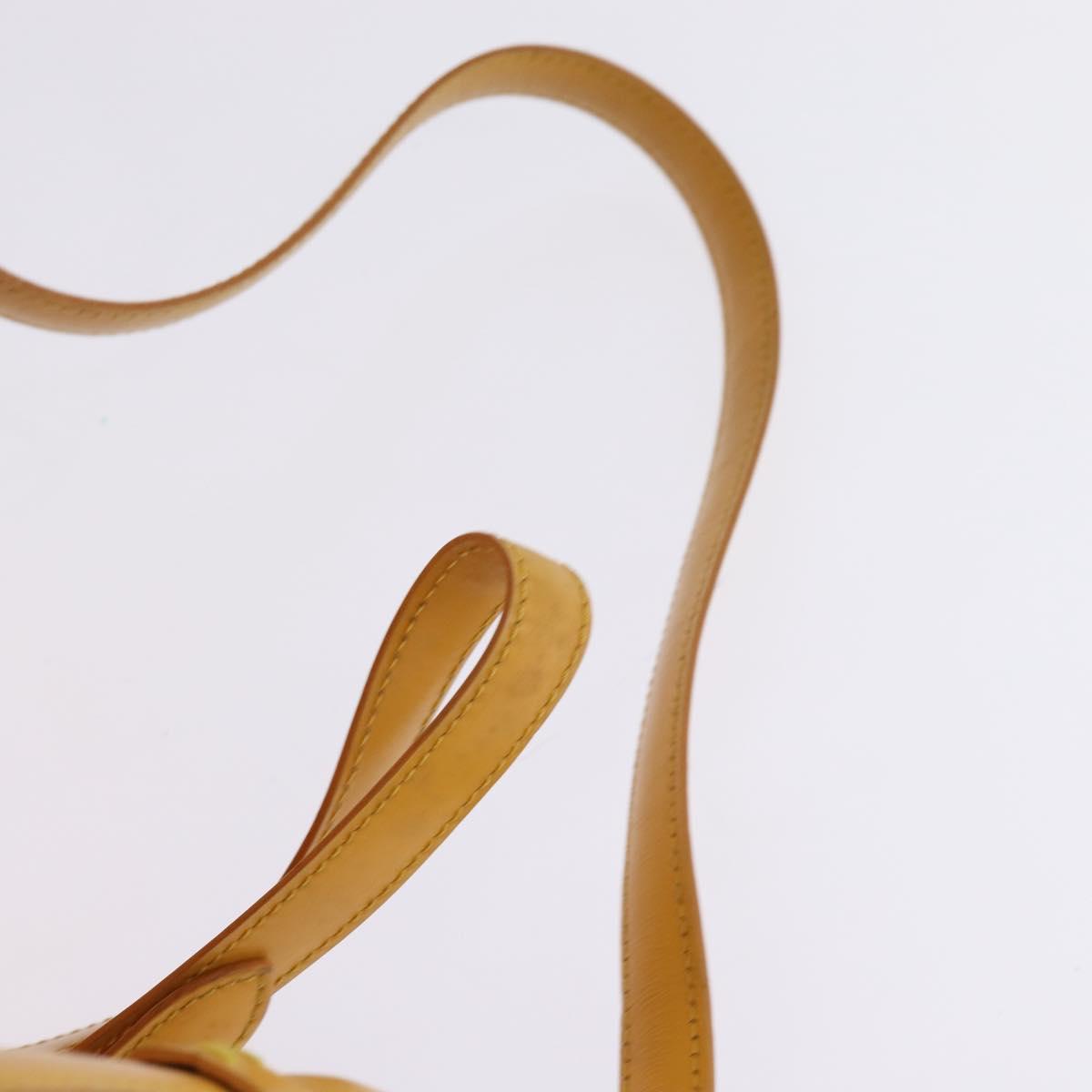LOUIS VUITTON Epi Gobelins Backpack Yellow M52299 LV Auth 142855