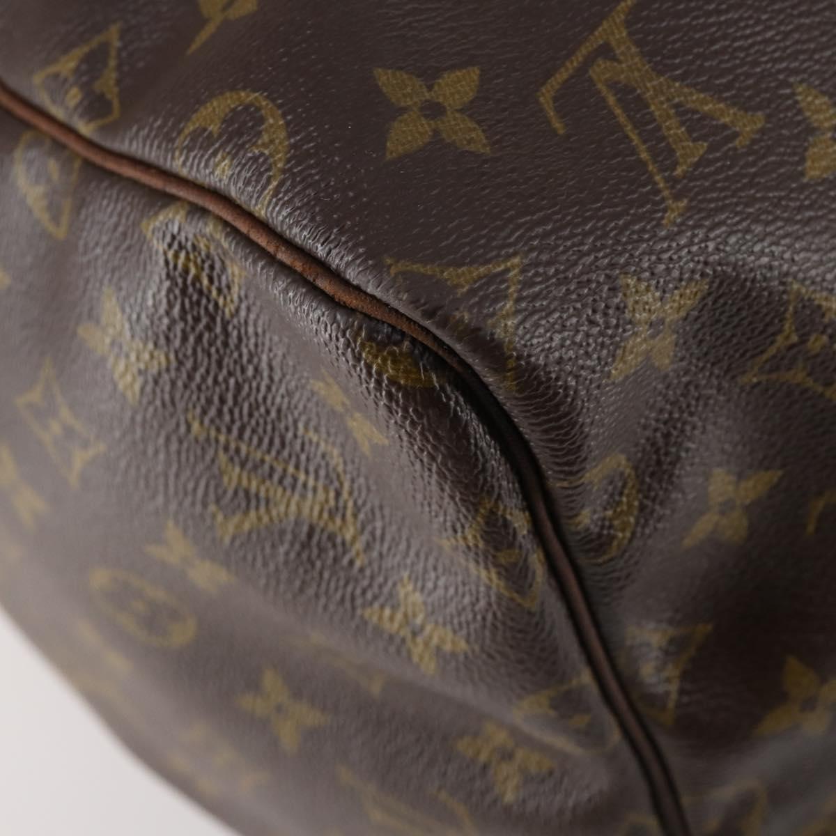 LOUIS VUITTON Monogram Keepall 55 Boston Bag M41424 LV Auth 142862