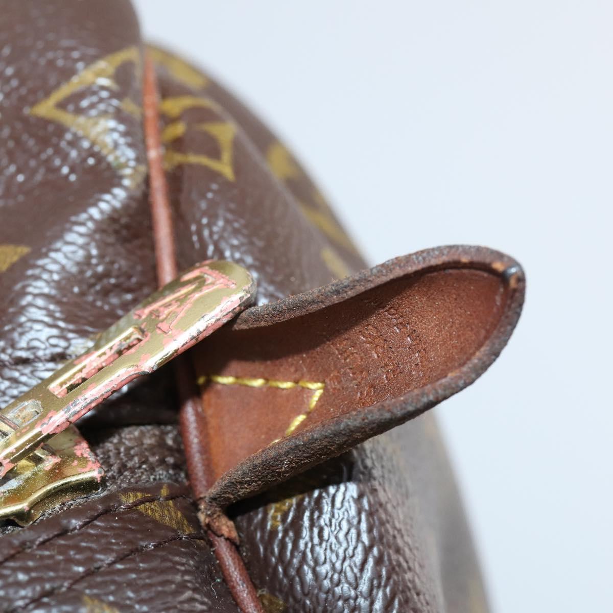 LOUIS VUITTON Monogram Keepall 55 Boston Bag M41424 LV Auth 142862