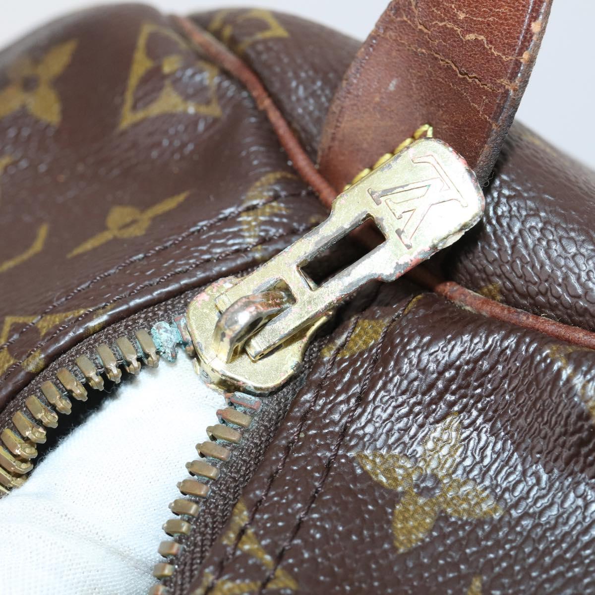 LOUIS VUITTON Monogram Keepall 55 Boston Bag M41424 LV Auth 142862