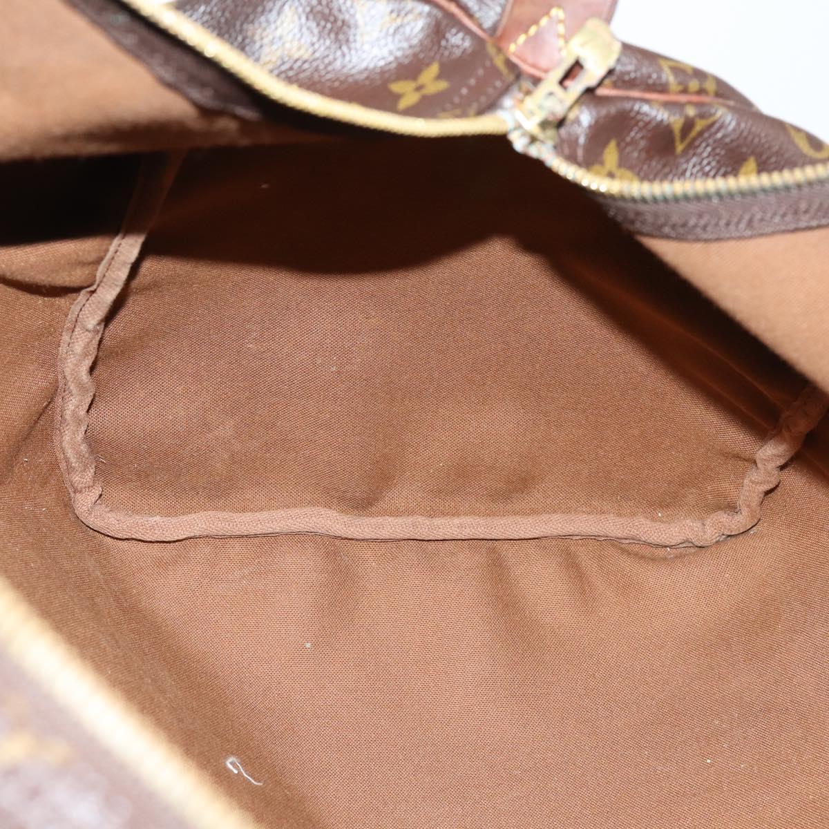 LOUIS VUITTON Monogram Keepall 55 Boston Bag M41424 LV Auth 142862