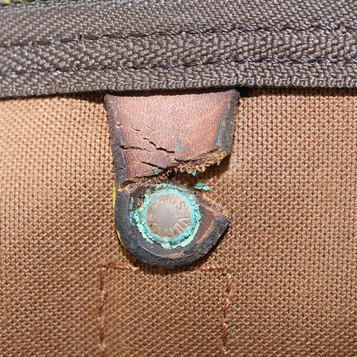 LOUIS VUITTON Monogram Keepall 55 Boston Bag M41424 LV Auth 142862