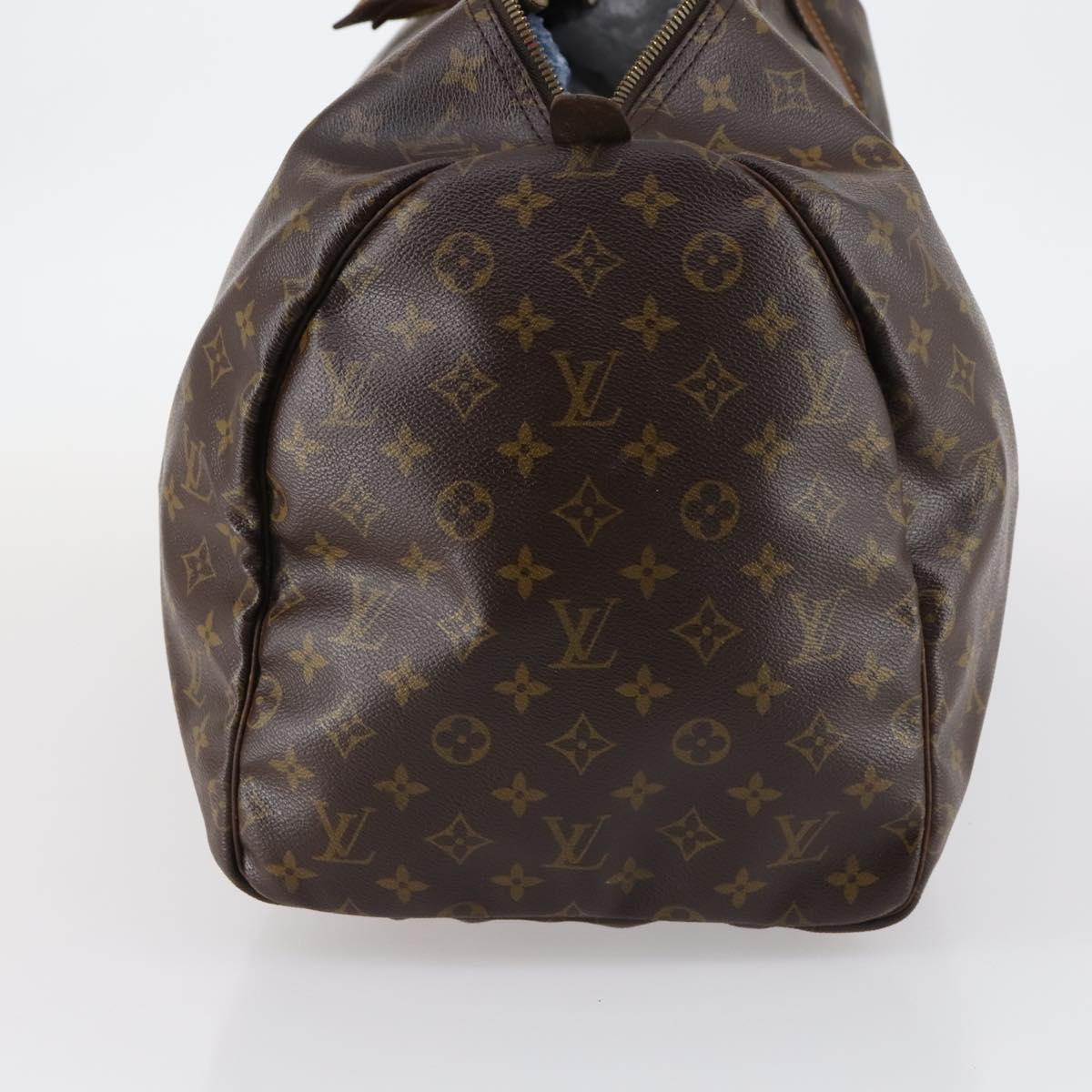 LOUIS VUITTON Monogram Keepall 55 Boston Bag M41424 LV Auth 142862