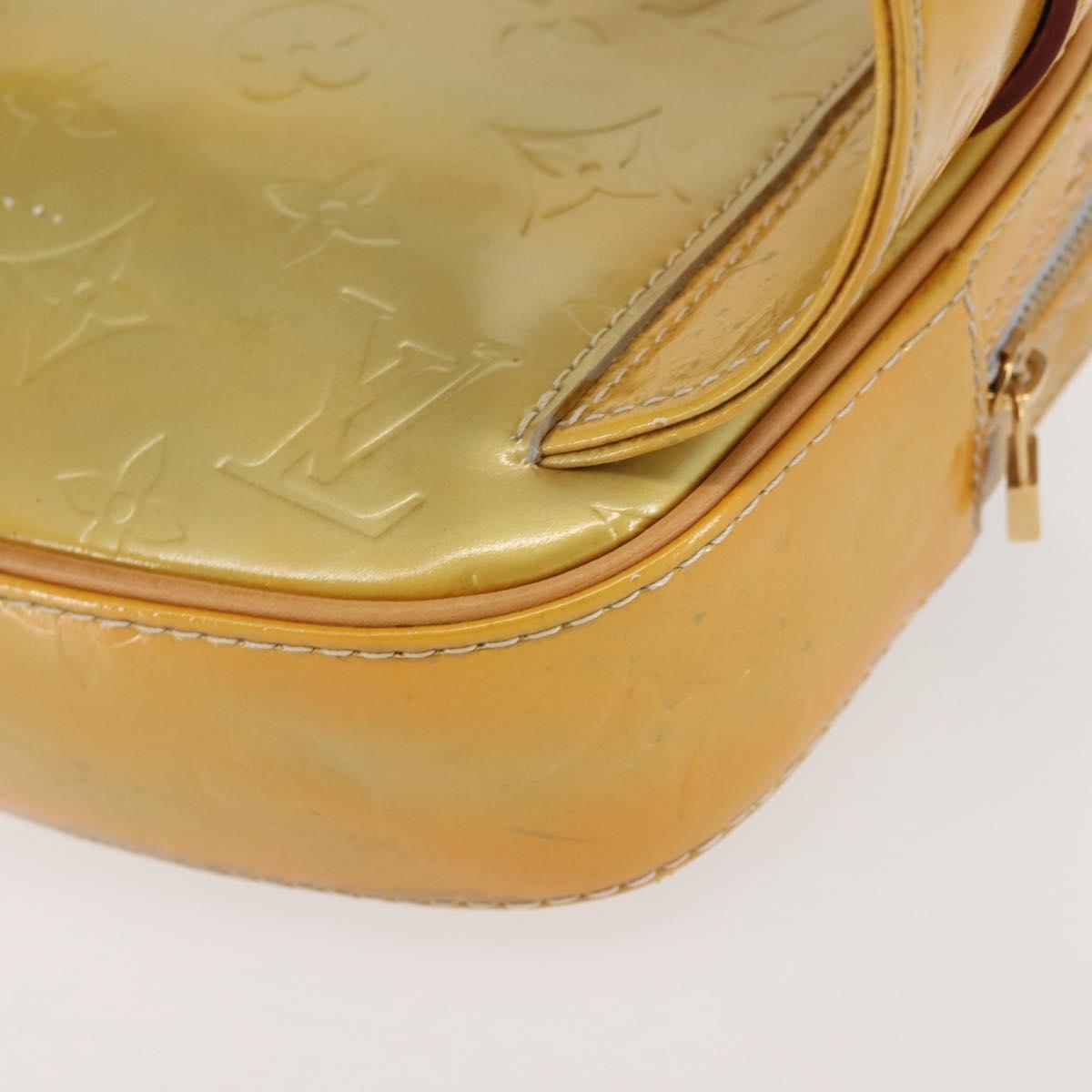 LOUIS VUITTON Monogram Vernis Fulton Waist bag Gris M91041 LV Auth 142875