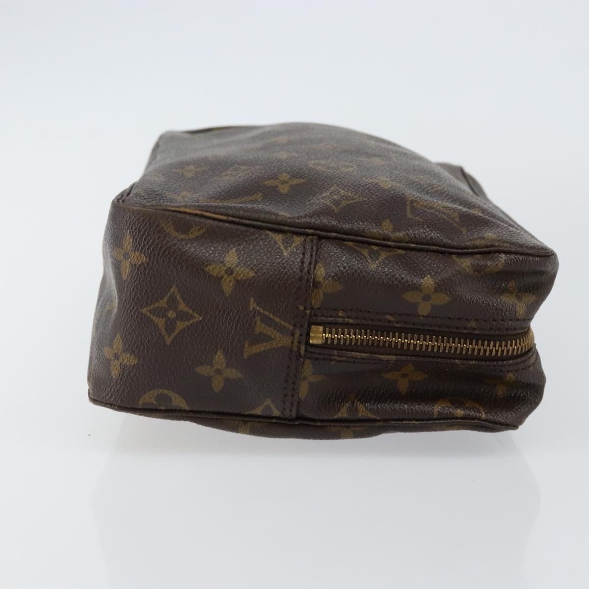 LOUIS VUITTON Monogram Trousse Toilette 28 Clutch Bag M47522 LV Auth 142876