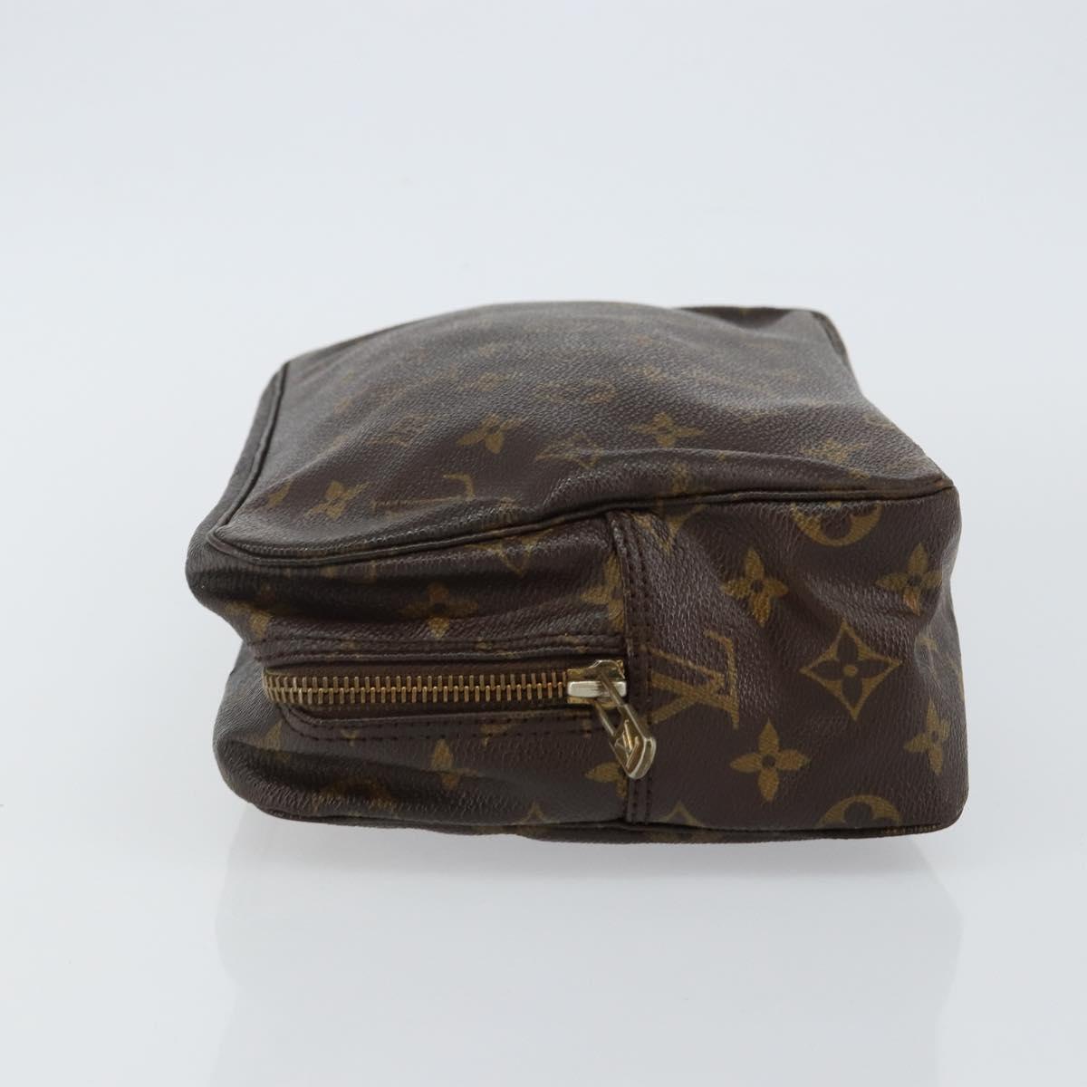 LOUIS VUITTON Monogram Trousse Toilette 28 Clutch Bag M47522 LV Auth 142876