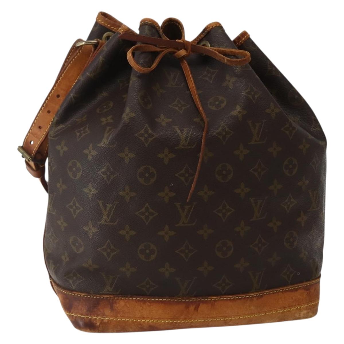 LOUIS VUITTON Monogram Noe Shoulder Bag M42224 LV Auth 142877