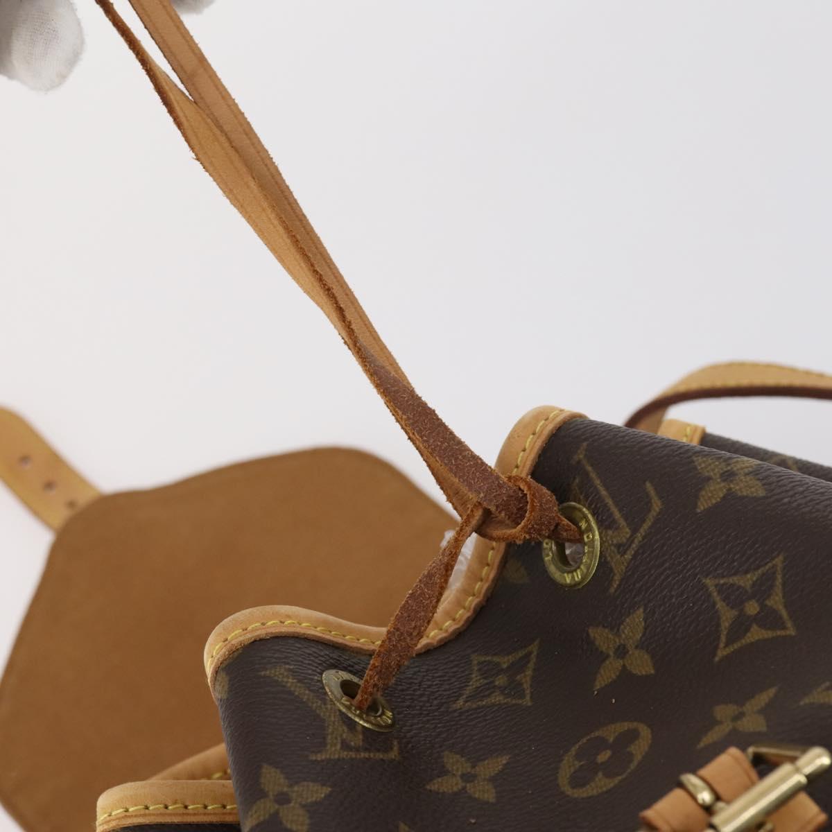 LOUIS VUITTON Monogram Montsouris MM Backpack M51136 LV Auth 142878V