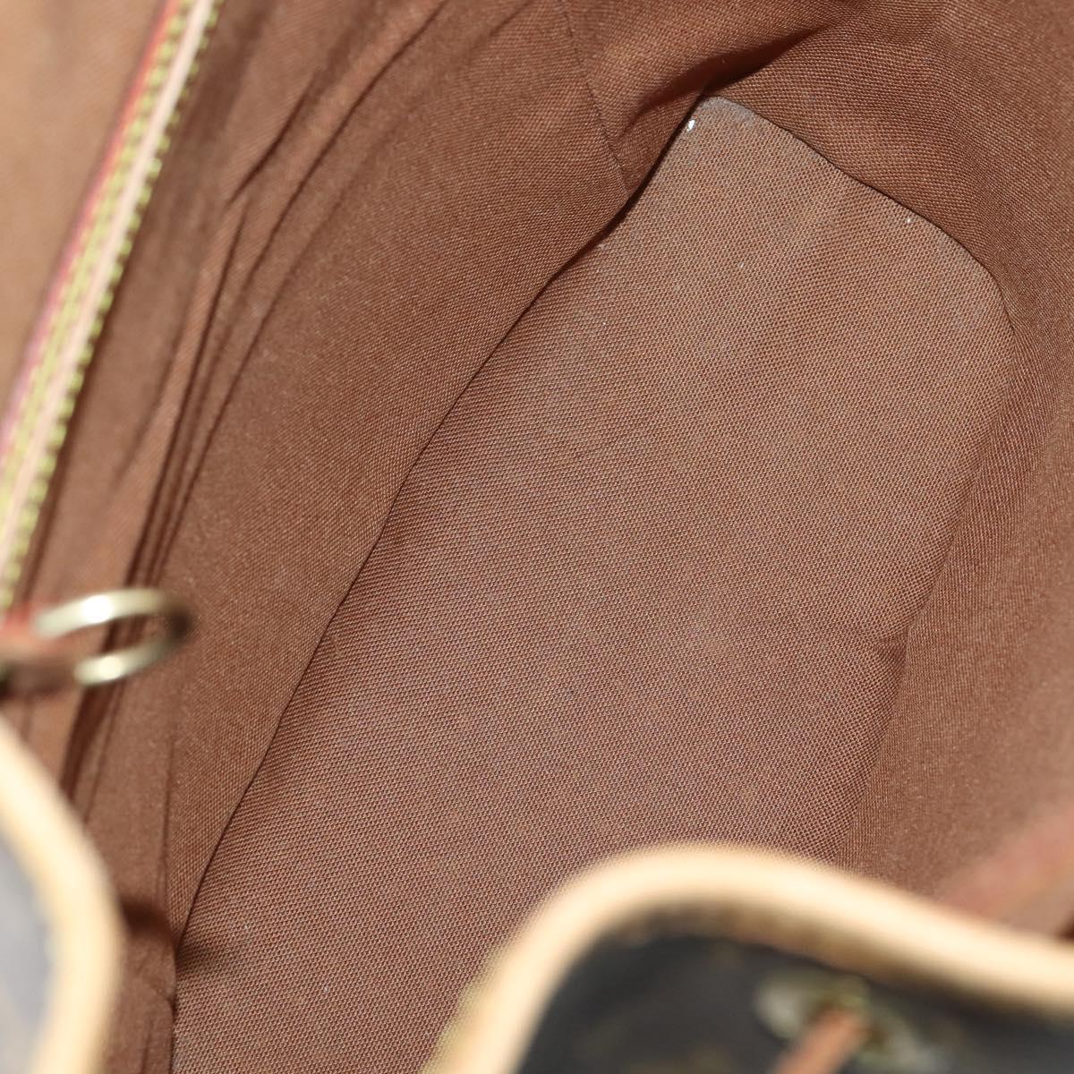LOUIS VUITTON Monogram Montsouris MM Backpack M51136 LV Auth 142878V