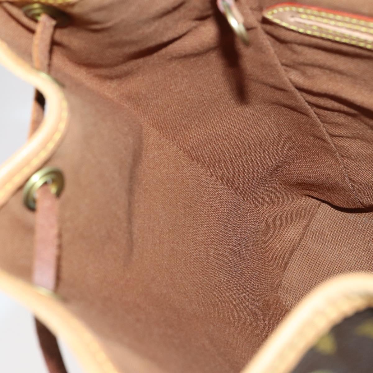LOUIS VUITTON Monogram Montsouris MM Backpack M51136 LV Auth 142878V