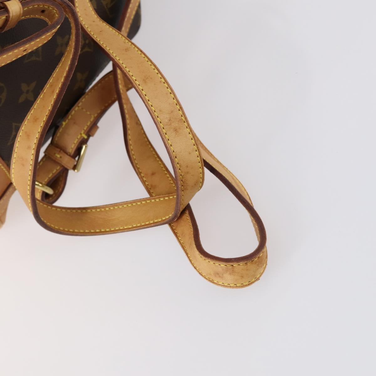 LOUIS VUITTON Monogram Montsouris MM Backpack M51136 LV Auth 142878V