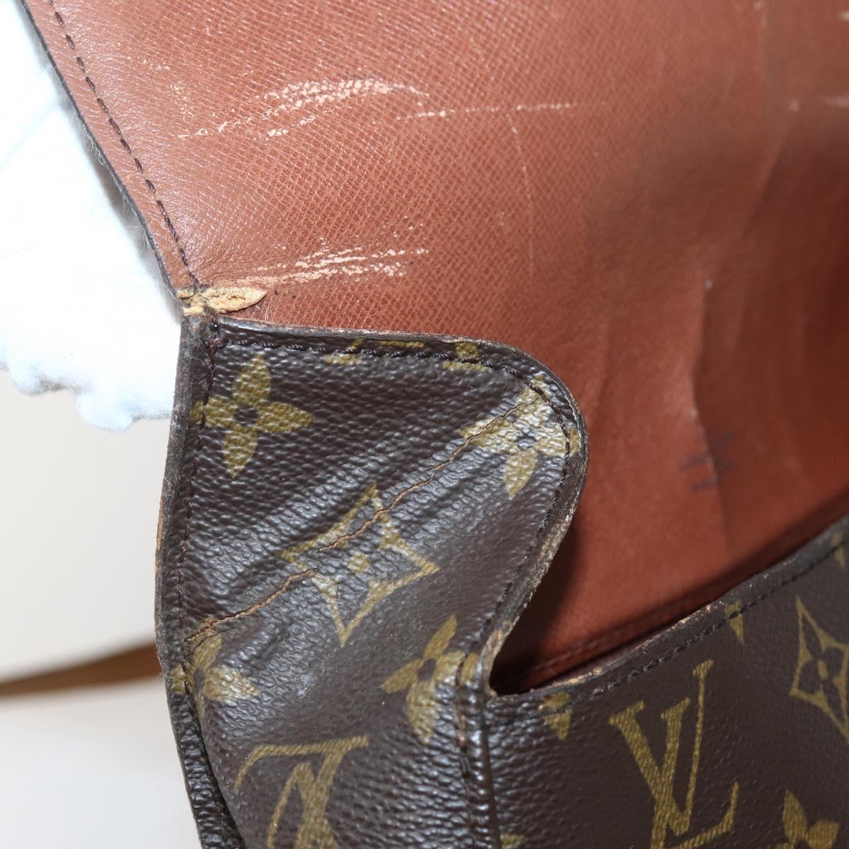 LOUIS VUITTON Monogram Saint Cloud GM Shoulder Bag M51242 LV Auth 142883