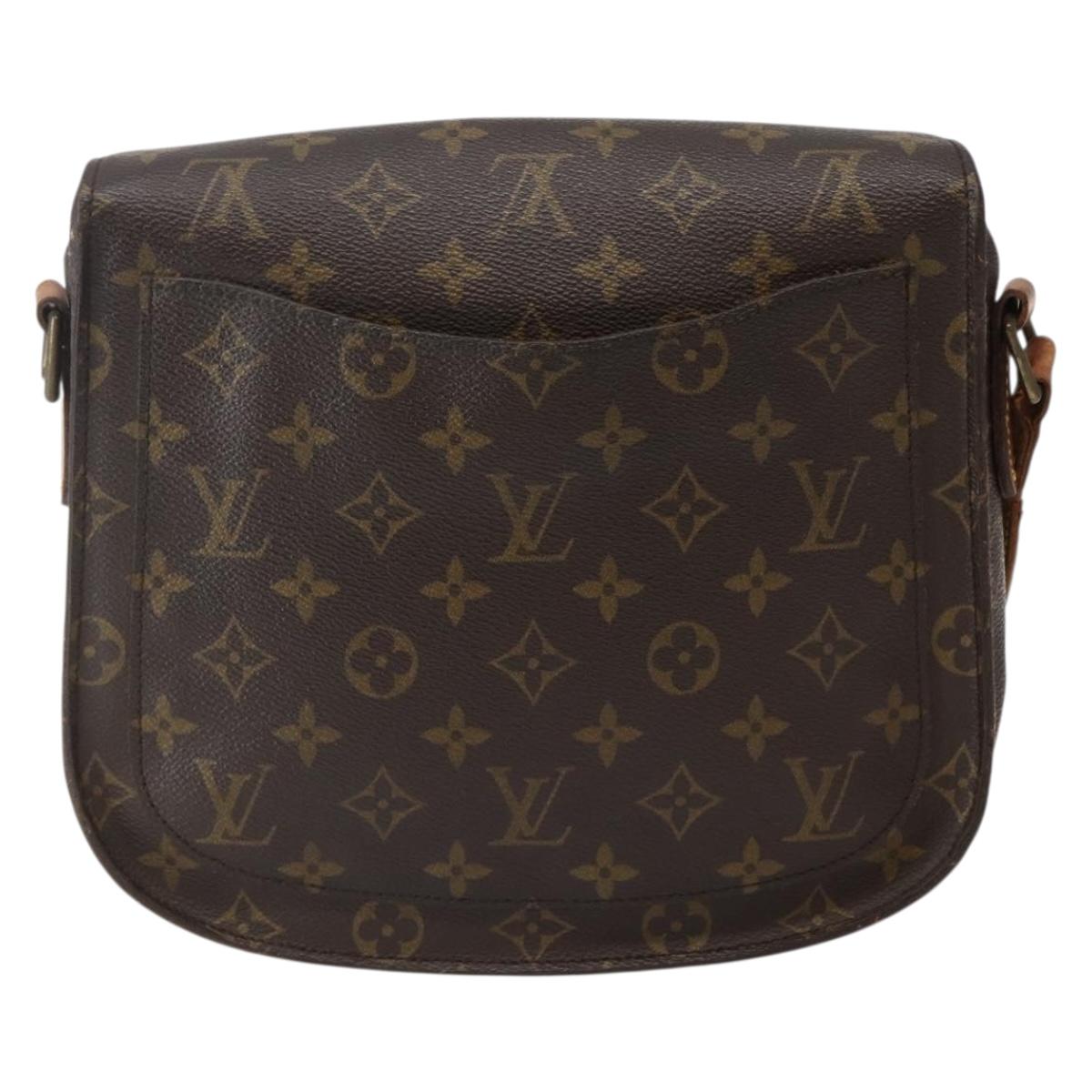 LOUIS VUITTON Monogram Saint Cloud GM Shoulder Bag M51242 LV Auth 142883