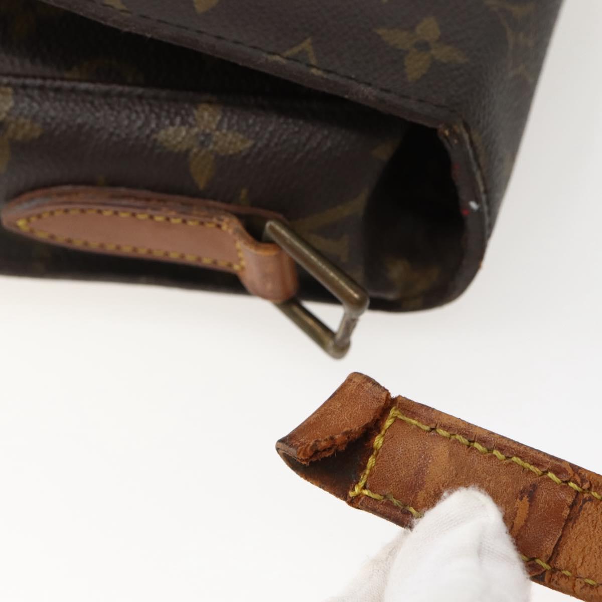 LOUIS VUITTON Monogram Saint Cloud GM Shoulder Bag M51242 LV Auth 142883