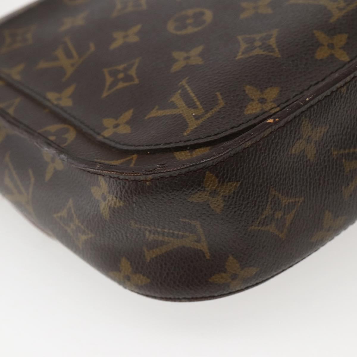 LOUIS VUITTON Monogram Saint Cloud GM Shoulder Bag M51242 LV Auth 142886