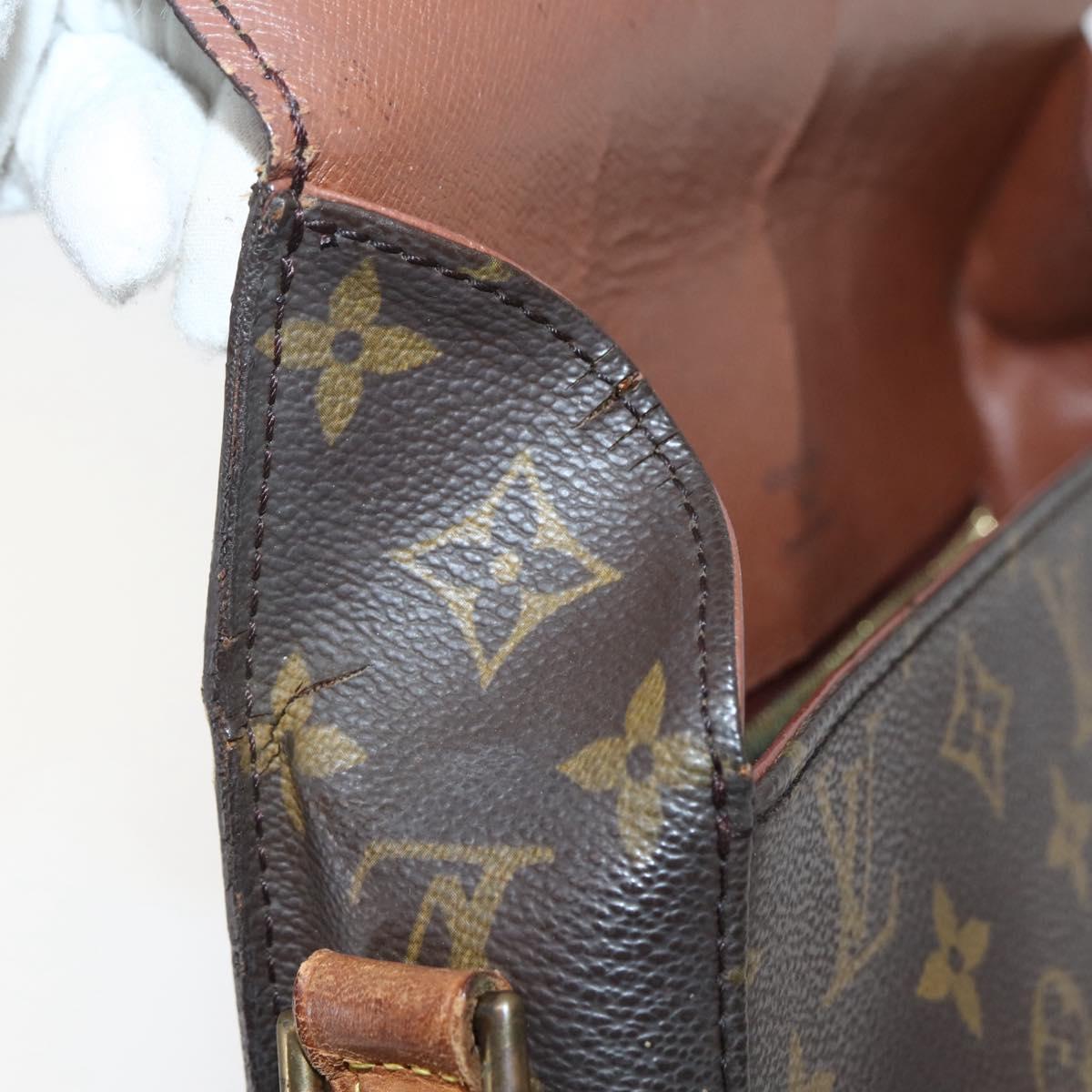 LOUIS VUITTON Monogram Saint Cloud GM Shoulder Bag M51242 LV Auth 142886