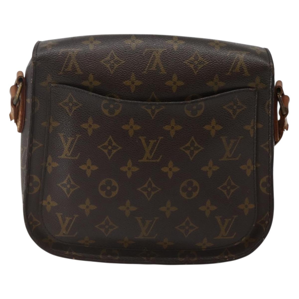 LOUIS VUITTON Monogram Saint Cloud GM Shoulder Bag M51242 LV Auth 142886