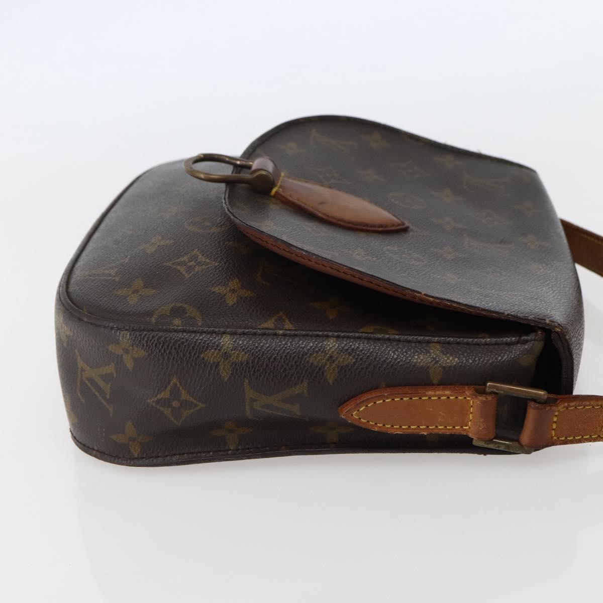 LOUIS VUITTON Monogram Saint Cloud GM Shoulder Bag M51242 LV Auth 142886