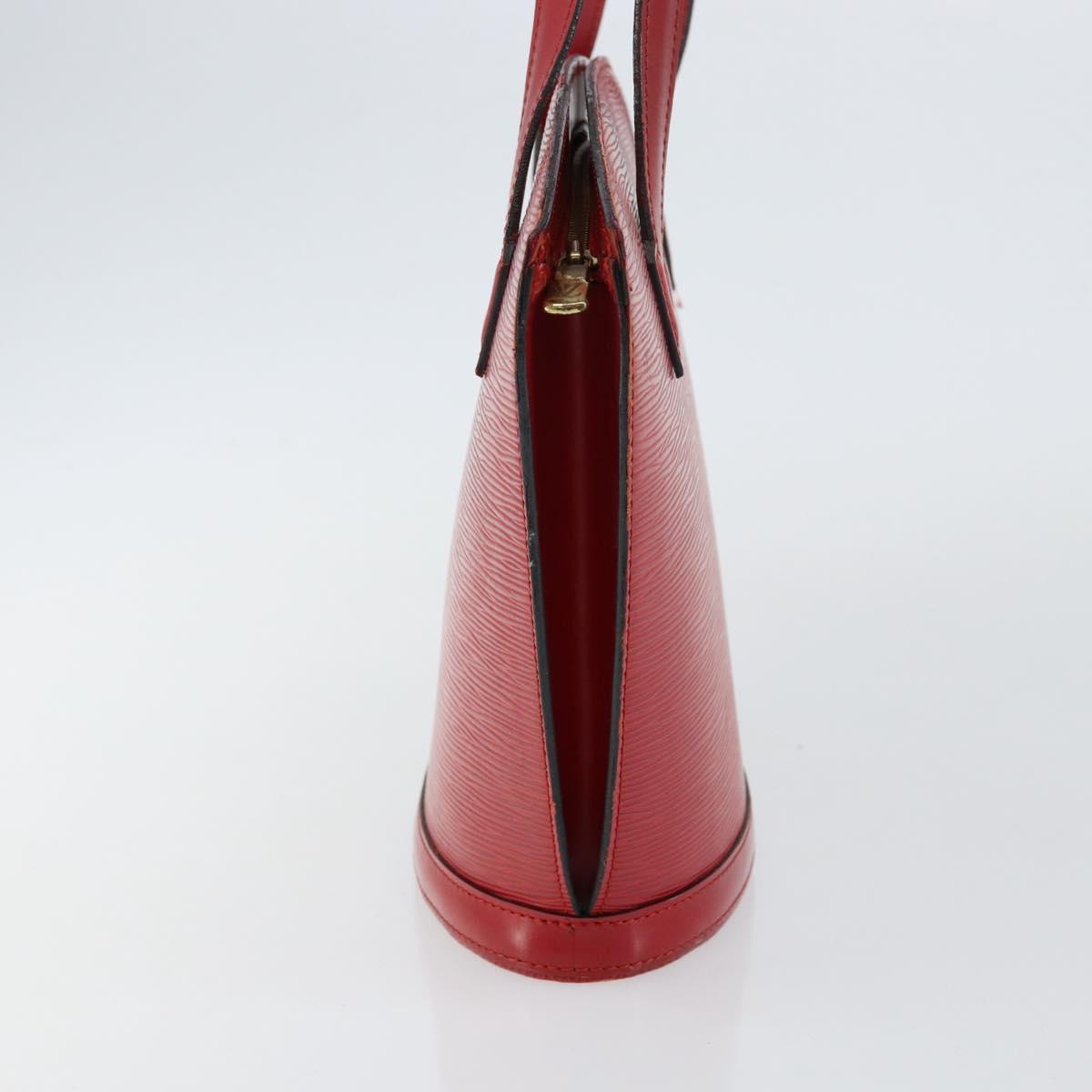 LOUIS VUITTON Epi Saint Jacques Poignees Long Hand Bag Red M52337 Auth 142907