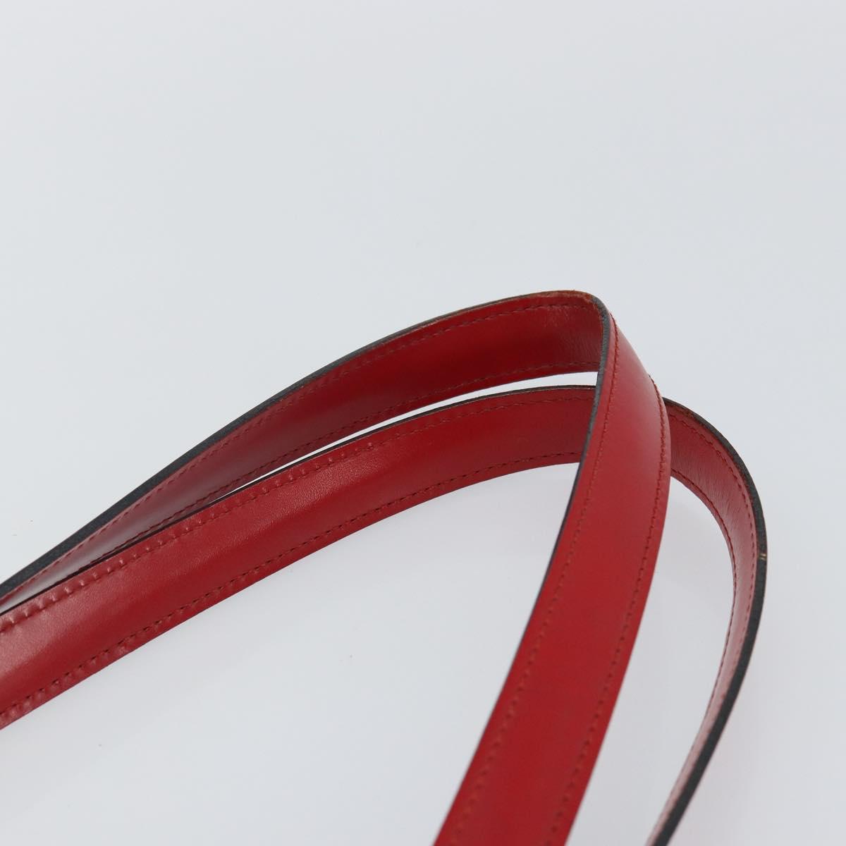 LOUIS VUITTON Epi Saint Jacques Poignees Long Hand Bag Red M52337 Auth 142907