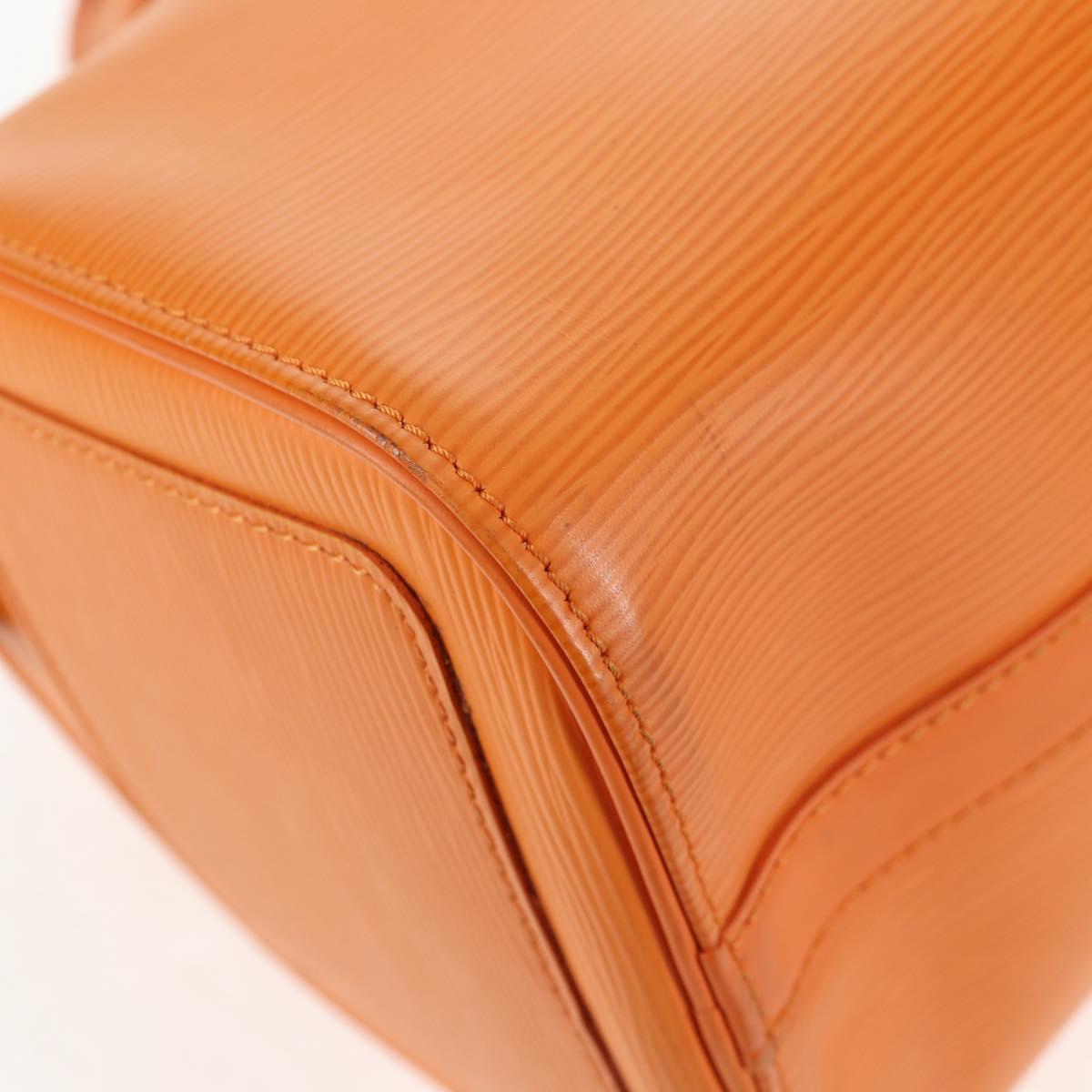 LOUIS VUITTON Epi Speedy 25 Hand Bag Orange Mandarin M5903H LV Auth 142913V