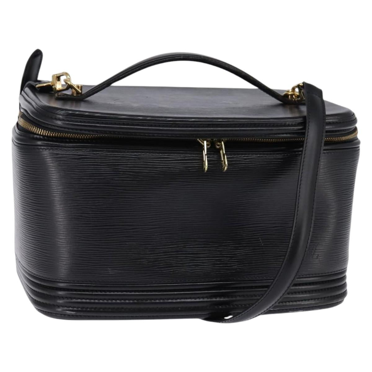 LOUIS VUITTON Epi Nice Hand Bag Black M48012 LV Auth 142914