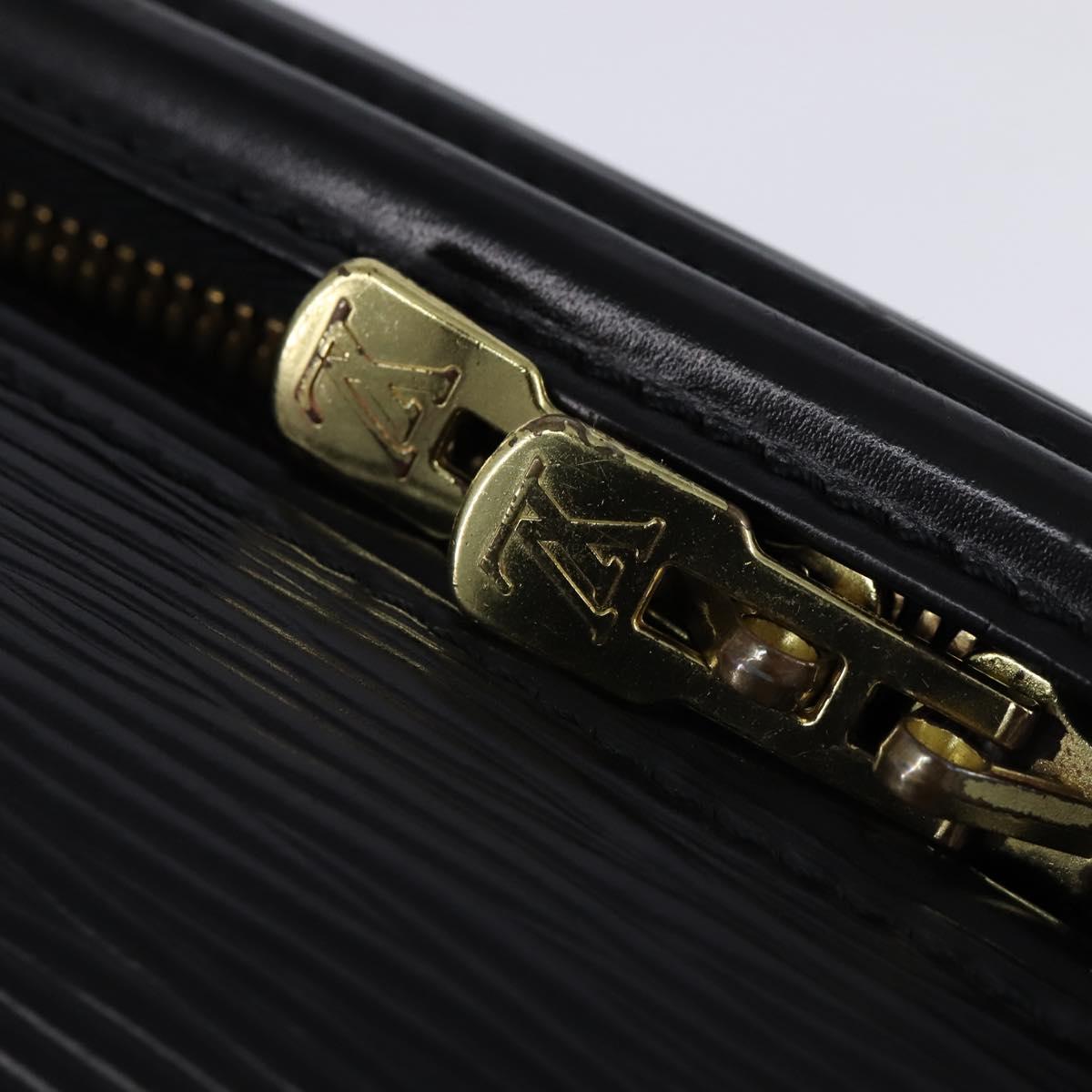 LOUIS VUITTON Epi Nice Hand Bag Black M48012 LV Auth 142914