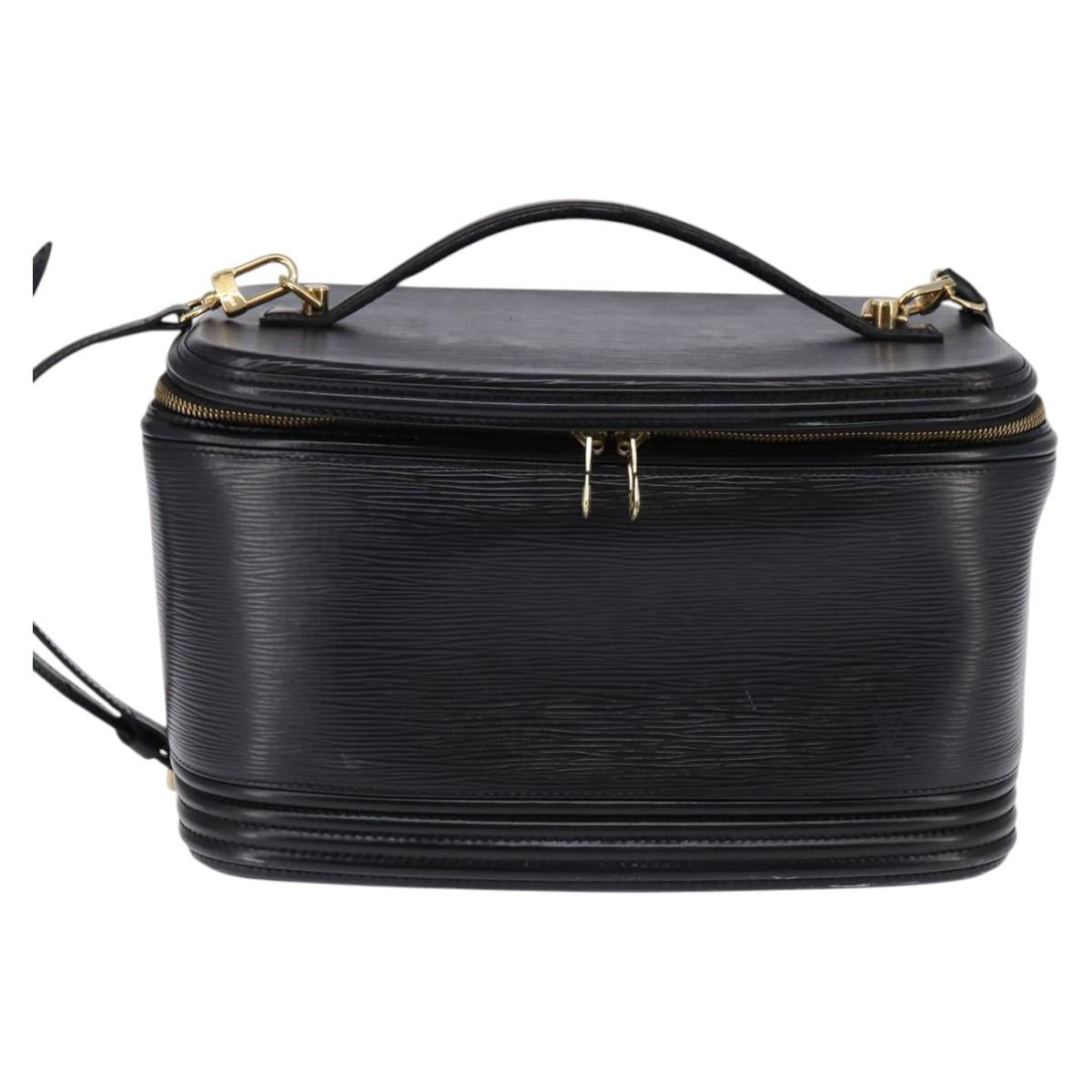 LOUIS VUITTON Epi Nice Hand Bag Black M48012 LV Auth 142914