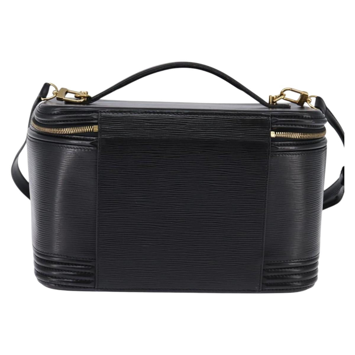 LOUIS VUITTON Epi Nice Hand Bag Black M48012 LV Auth 142914