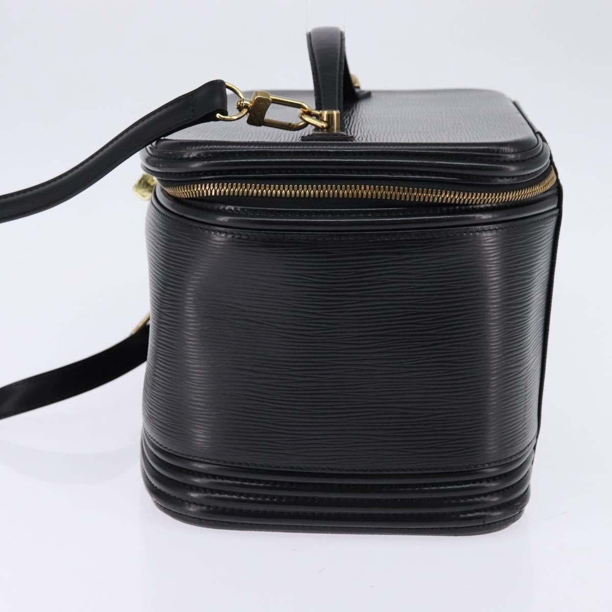 LOUIS VUITTON Epi Nice Hand Bag Black M48012 LV Auth 142914