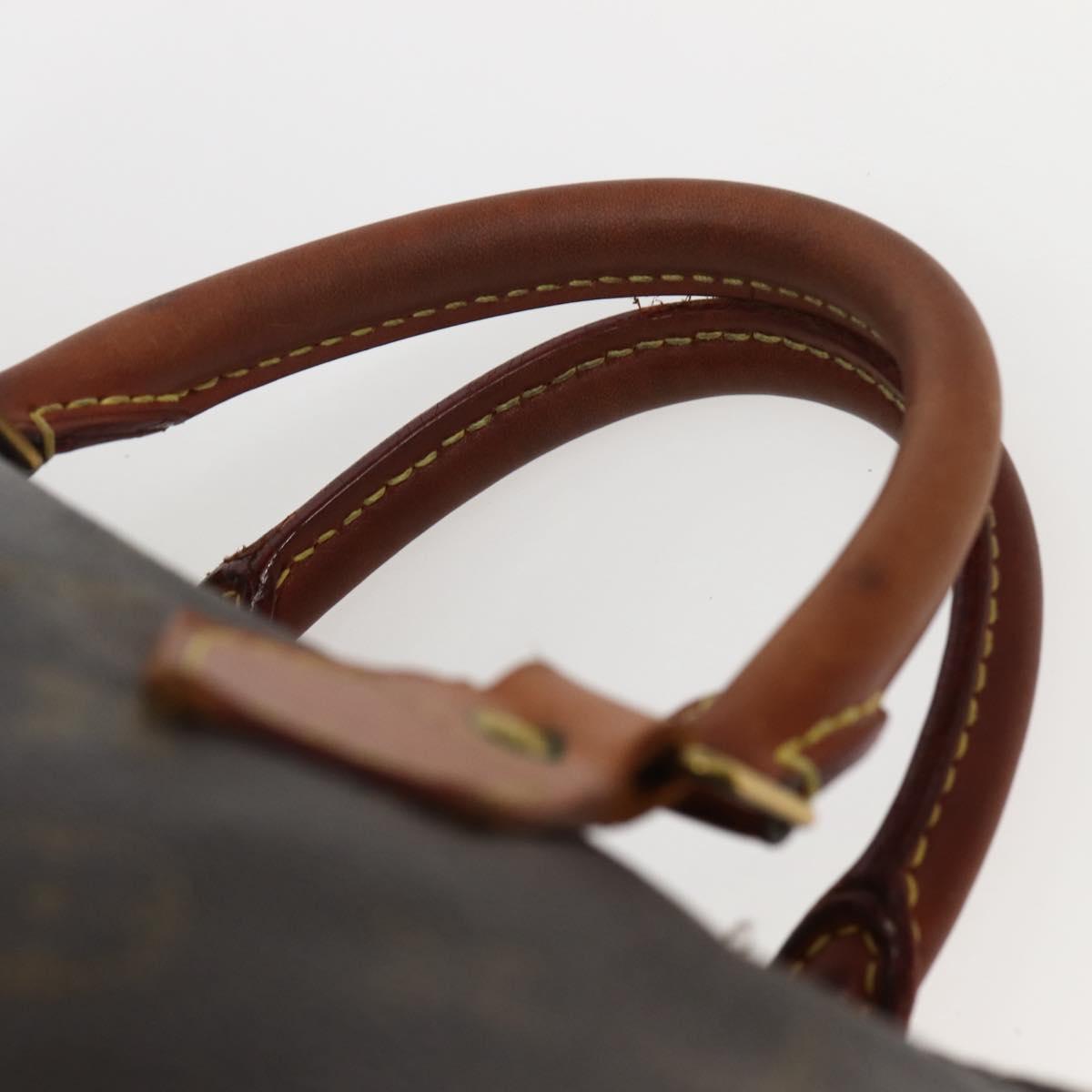 LOUIS VUITTON Monogram Speedy 30 Hand Bag M41526 LV Auth 142926