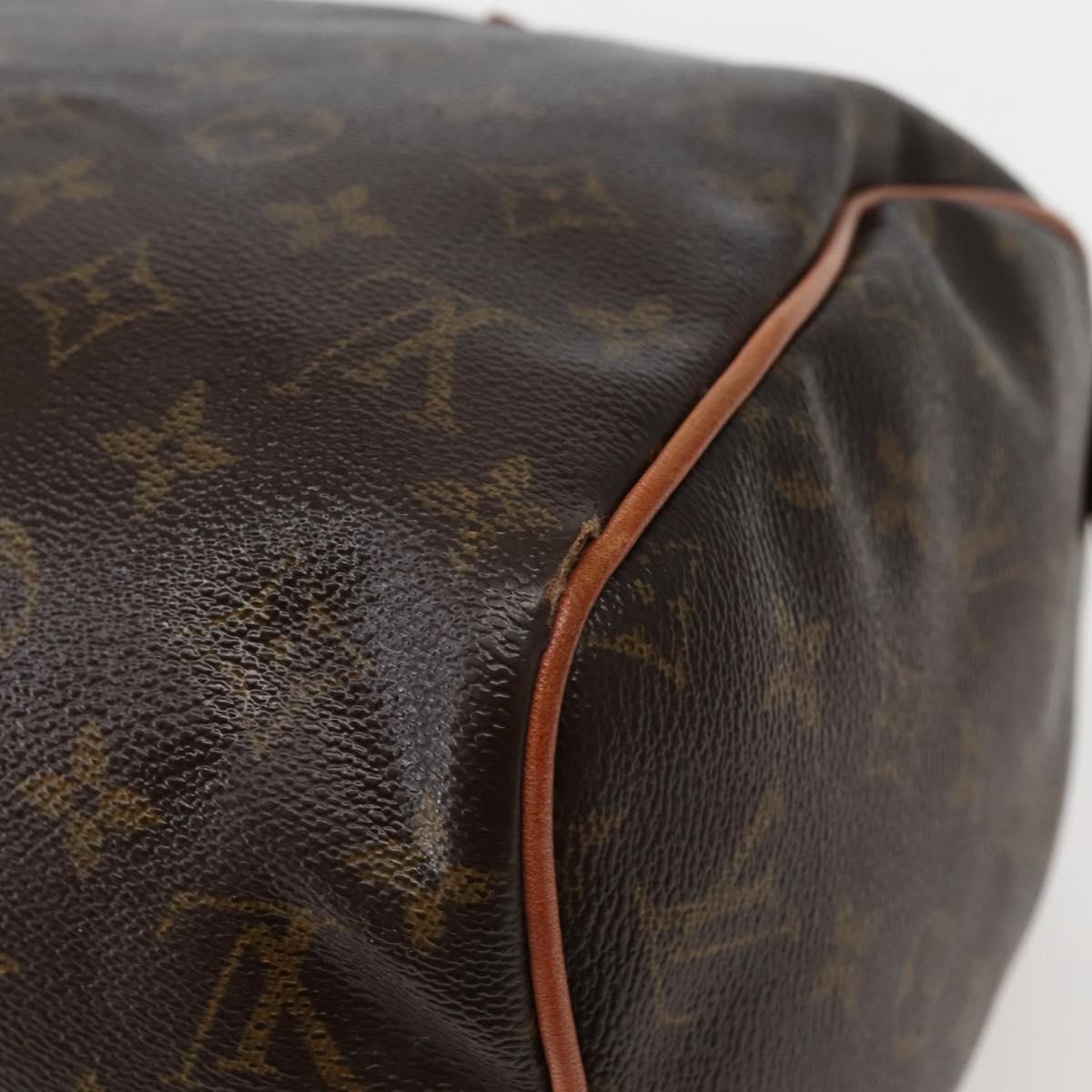 LOUIS VUITTON Monogram Speedy 30 Hand Bag M41526 LV Auth 142926