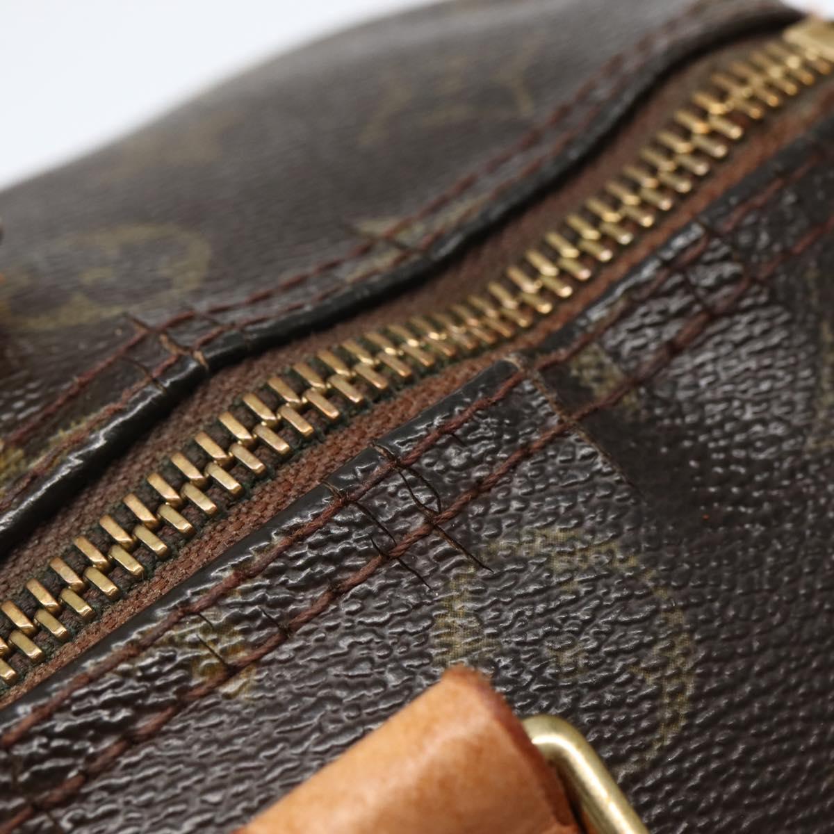 LOUIS VUITTON Monogram Speedy 30 Hand Bag M41526 LV Auth 142926
