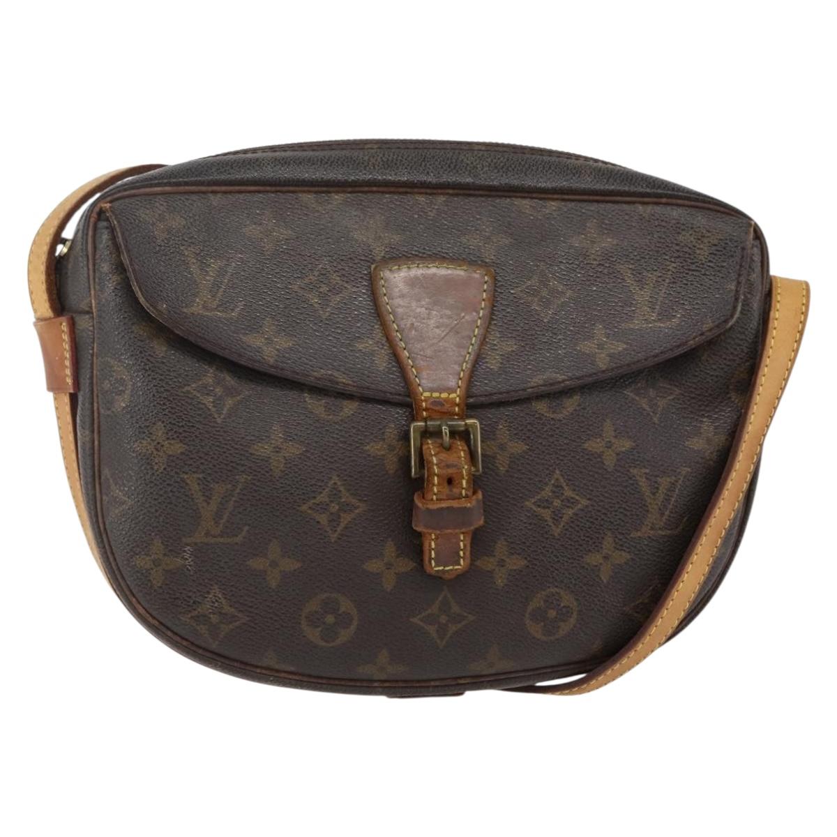 LOUIS VUITTON Monogram Jeune Fille MM Shoulder Bag M51226 LV Auth 142928
