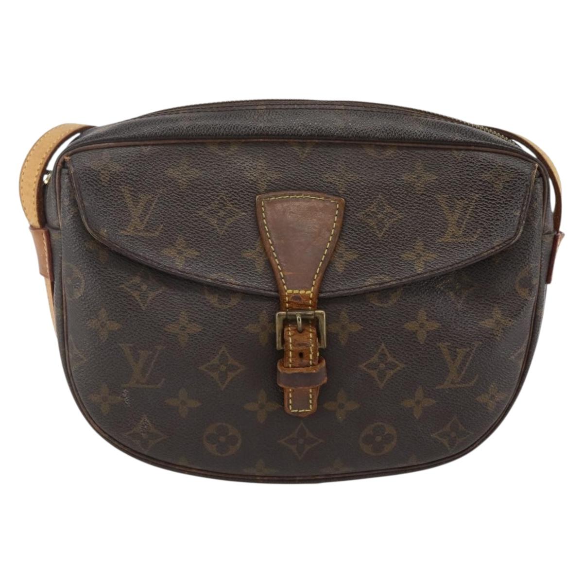 LOUIS VUITTON Monogram Jeune Fille MM Shoulder Bag M51226 LV Auth 142928