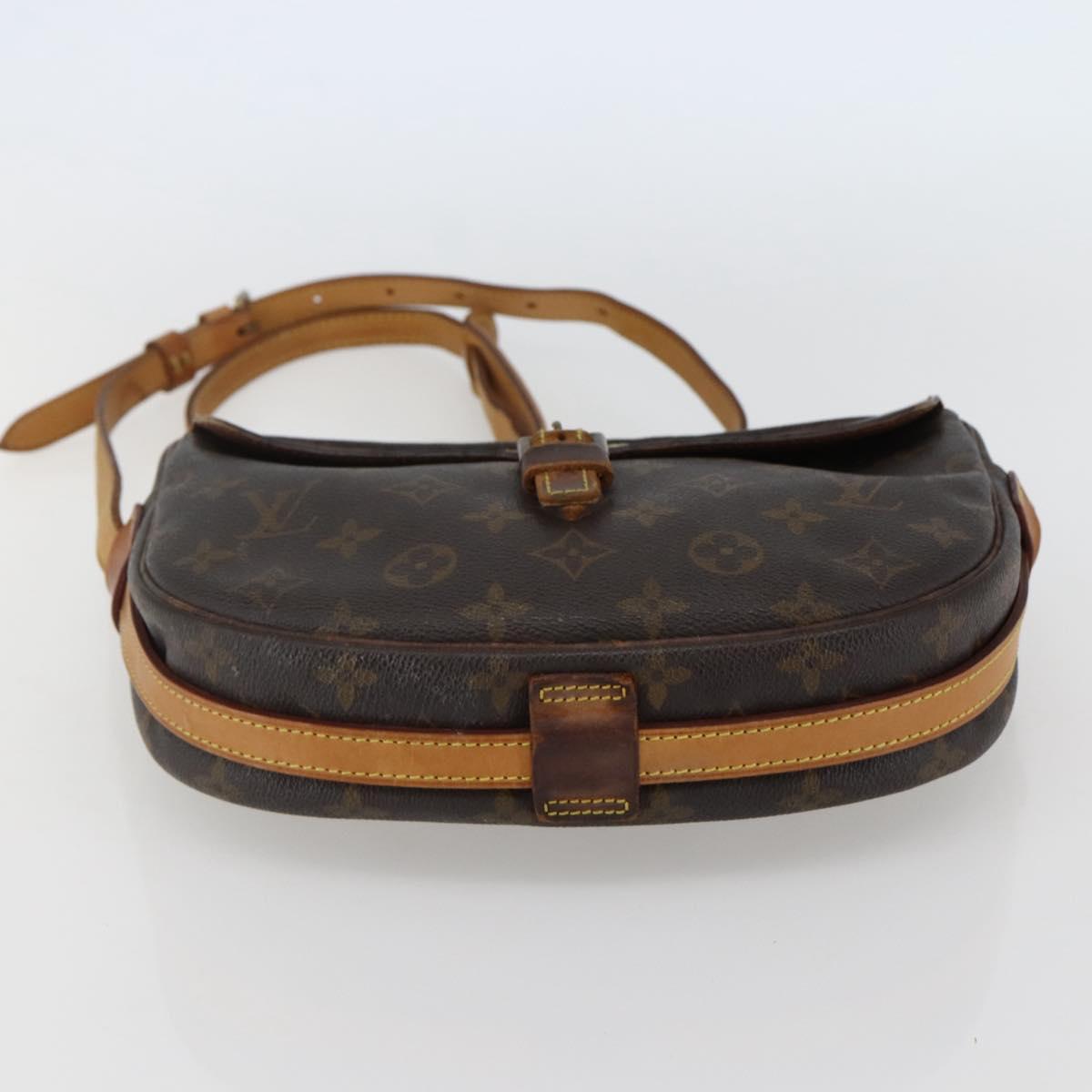 LOUIS VUITTON Monogram Jeune Fille MM Shoulder Bag M51226 LV Auth 142928