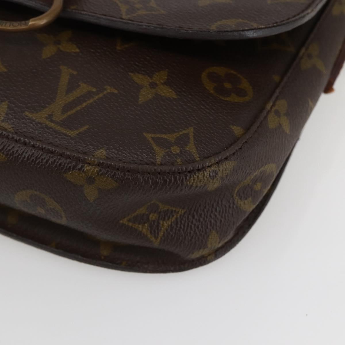 LOUIS VUITTON Monogram Saint Cloud MM Shoulder Bag M51243 LV Auth 142930