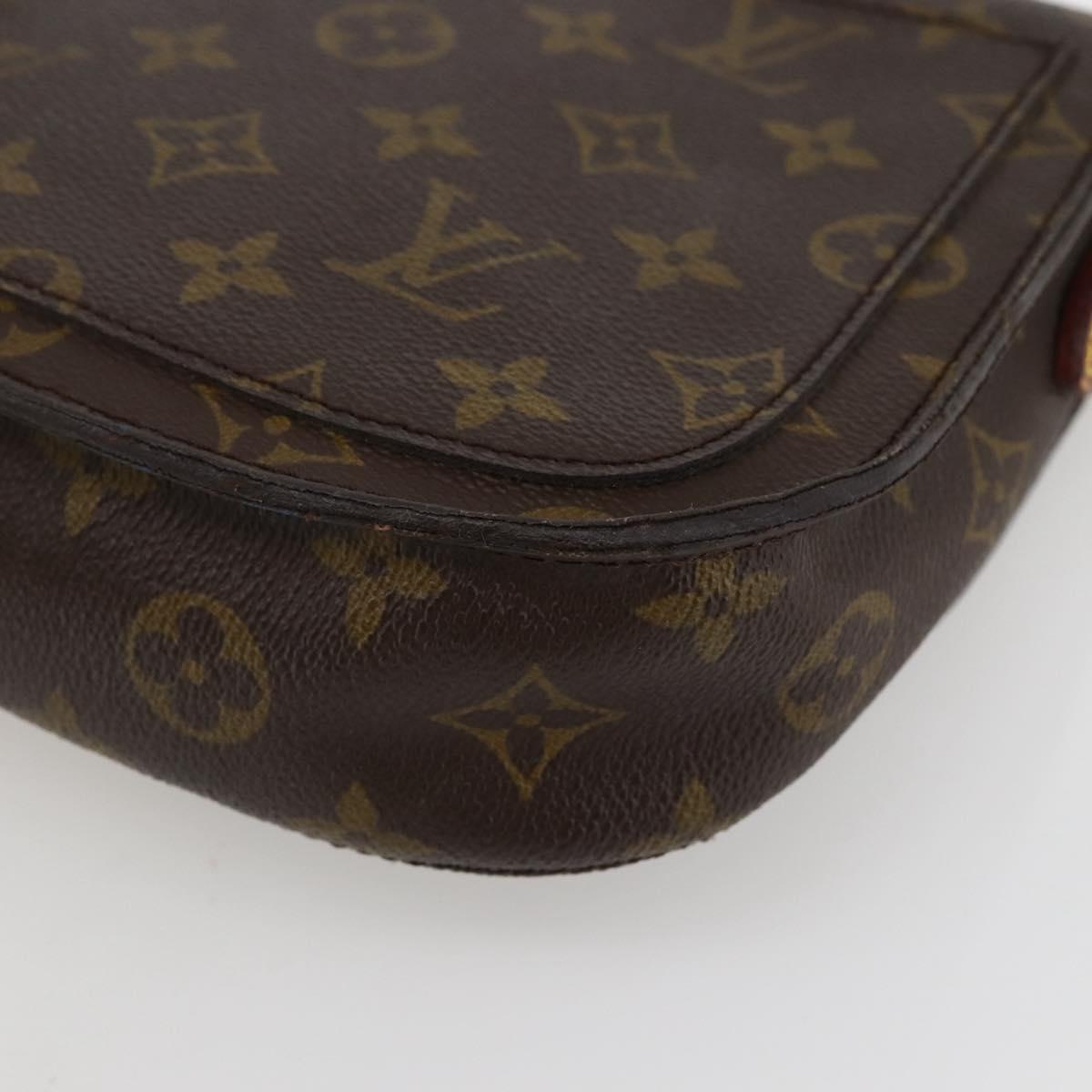 LOUIS VUITTON Monogram Saint Cloud MM Shoulder Bag M51243 LV Auth 142930